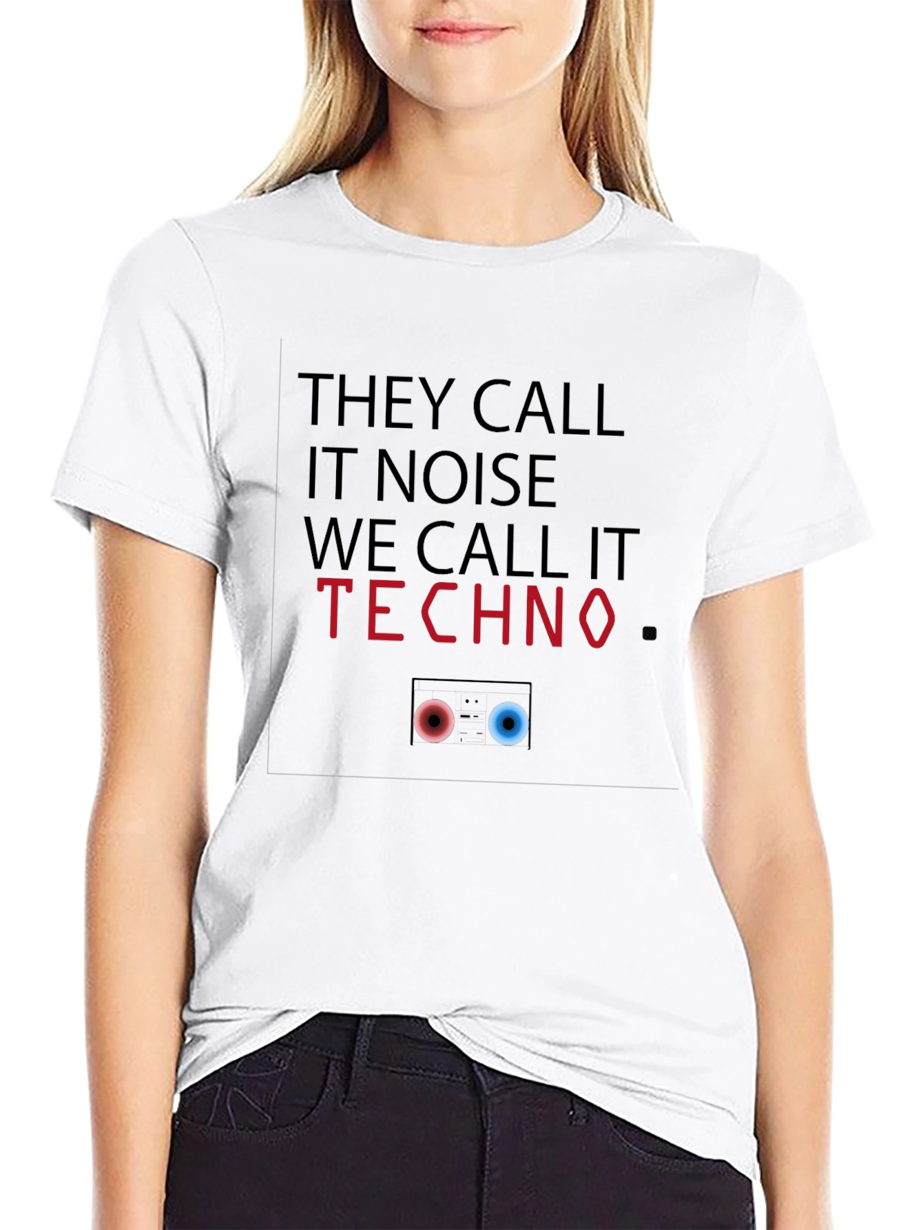 Techno Music Graphic T-Shirt