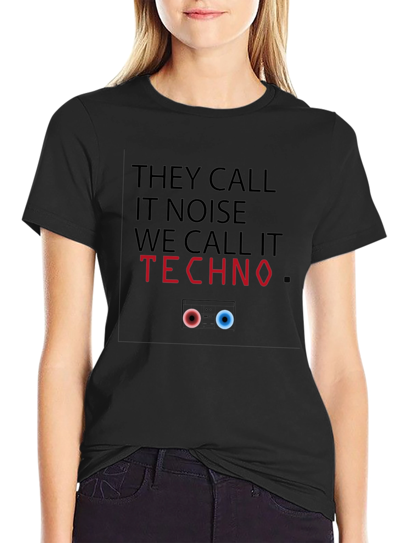 Techno Music Graphic T-Shirt