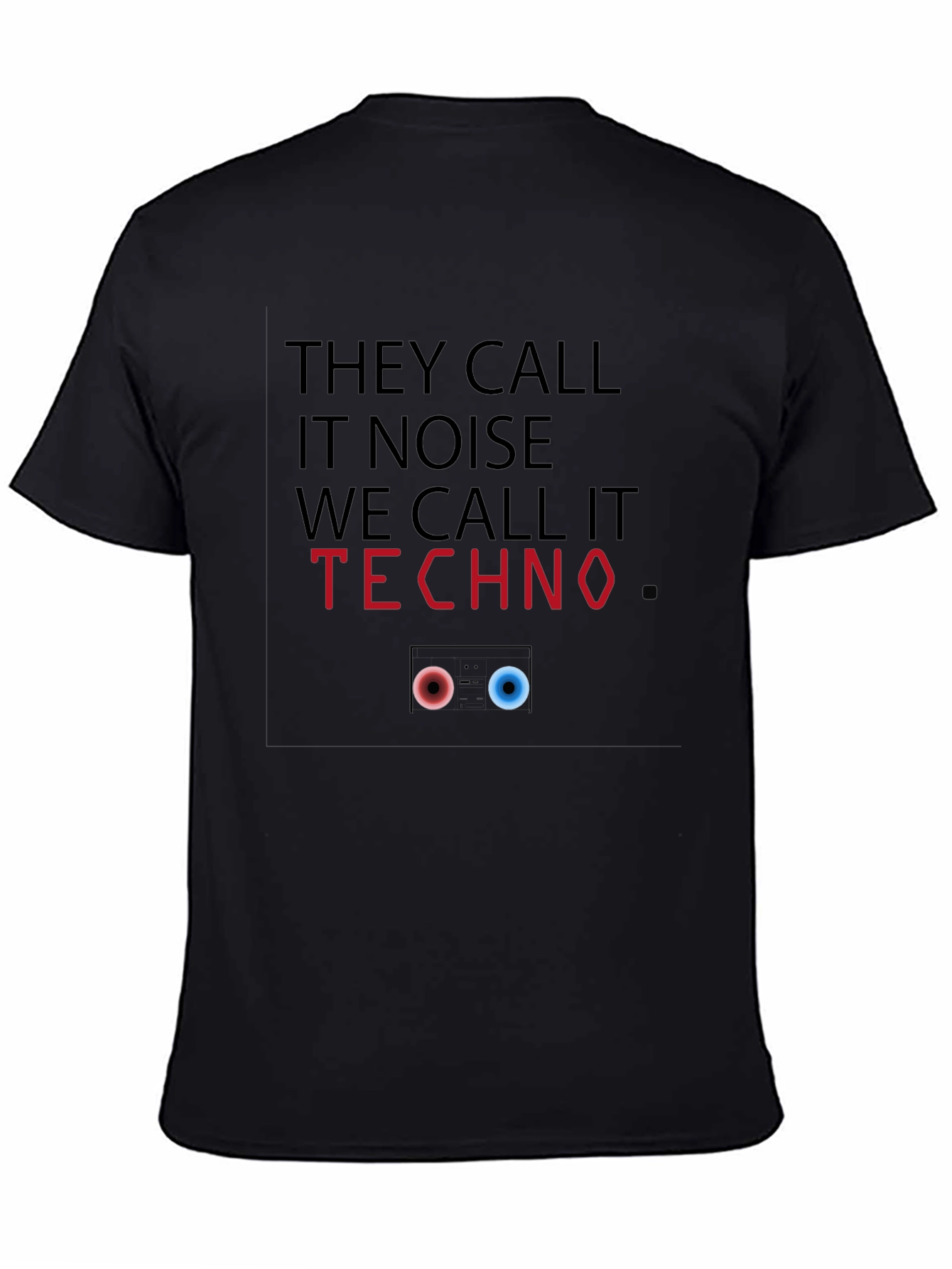 Techno Music Graphic T-Shirt