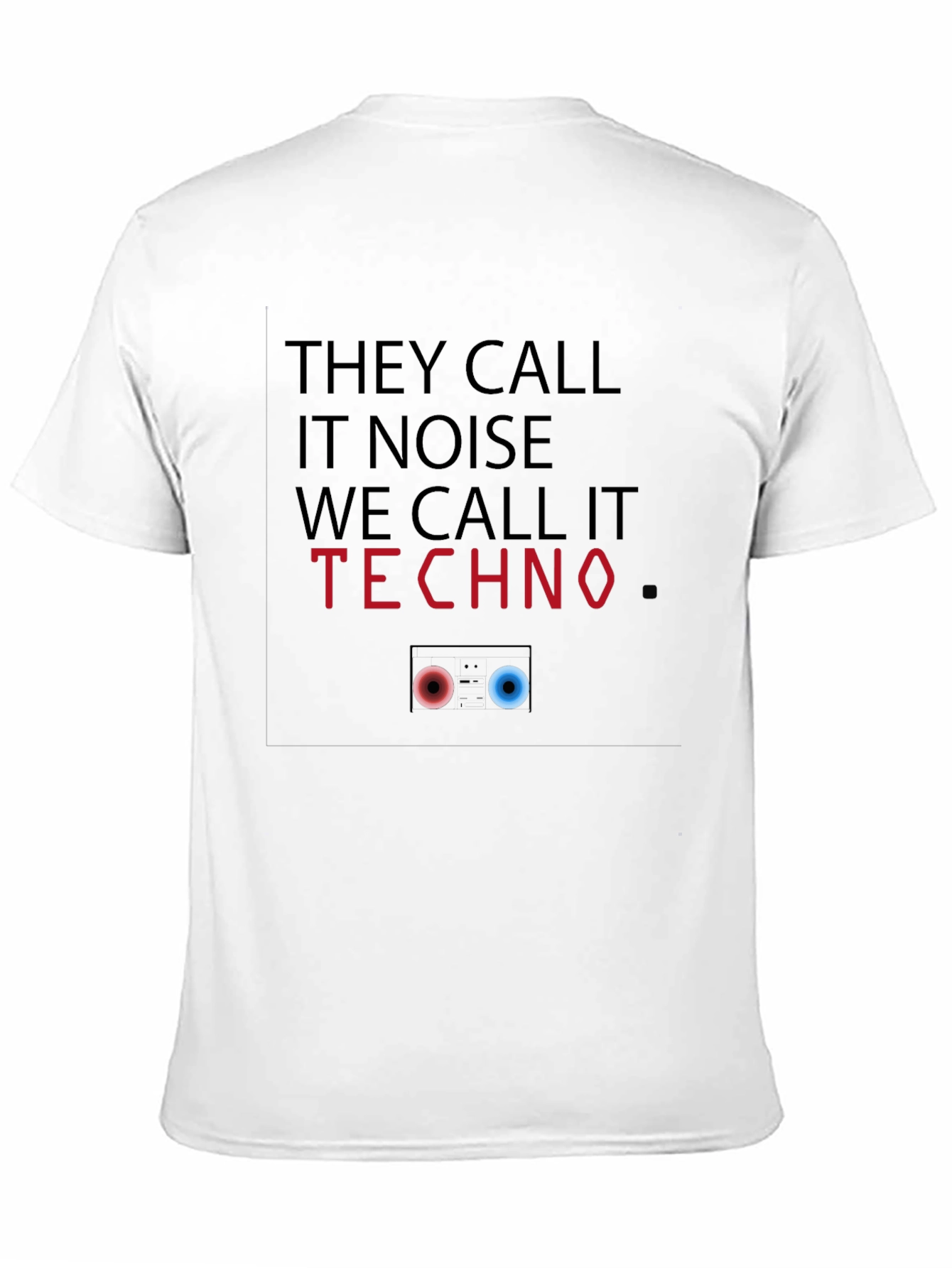 Techno Music Graphic T-Shirt