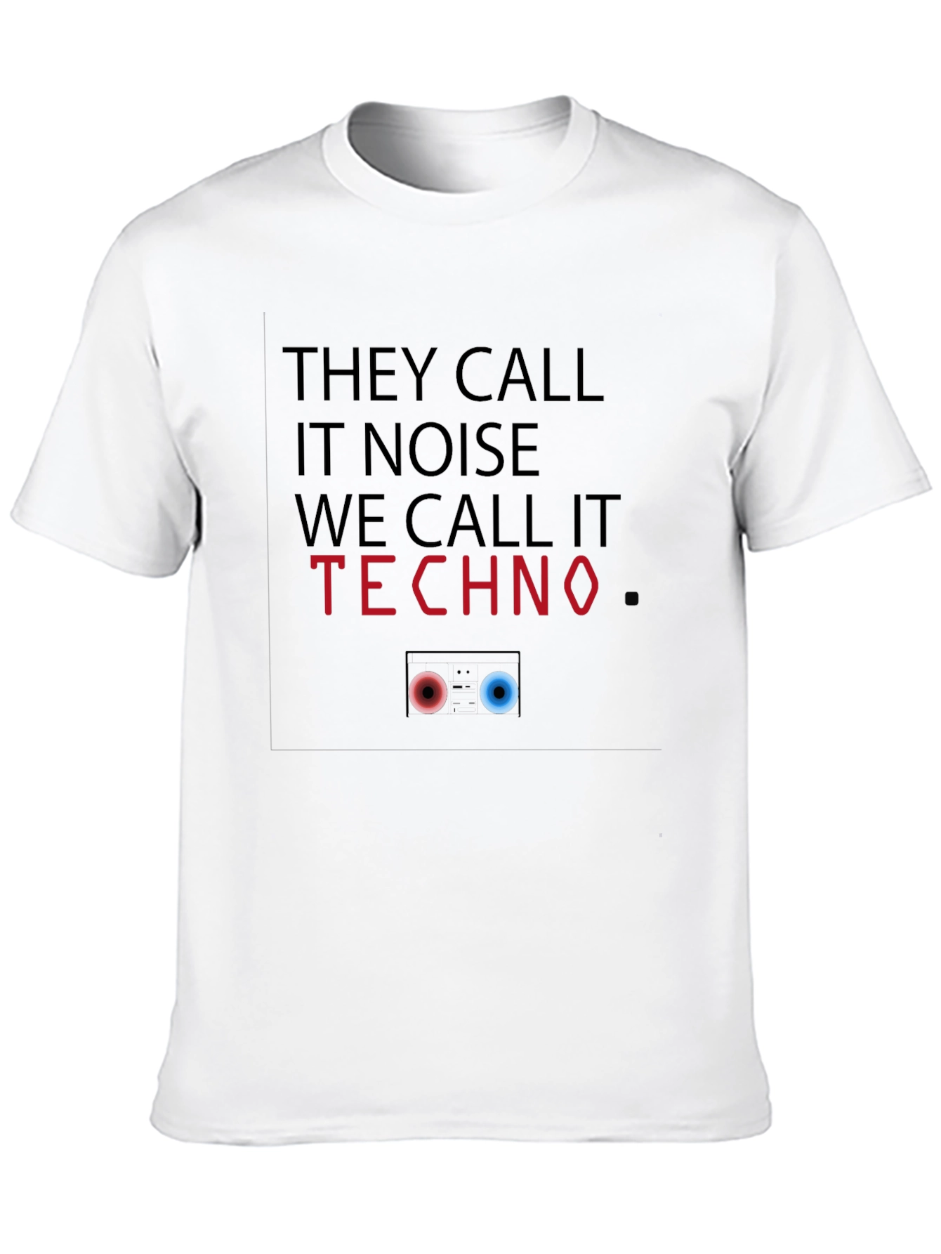 Techno Music Graphic T-Shirt