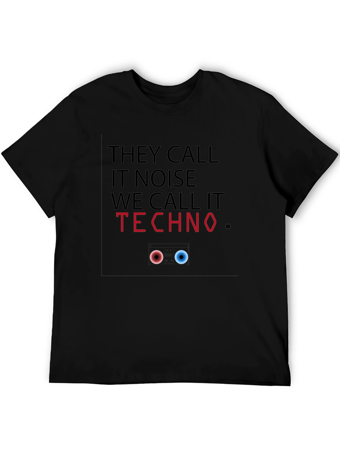 Techno Music Graphic T-Shirt