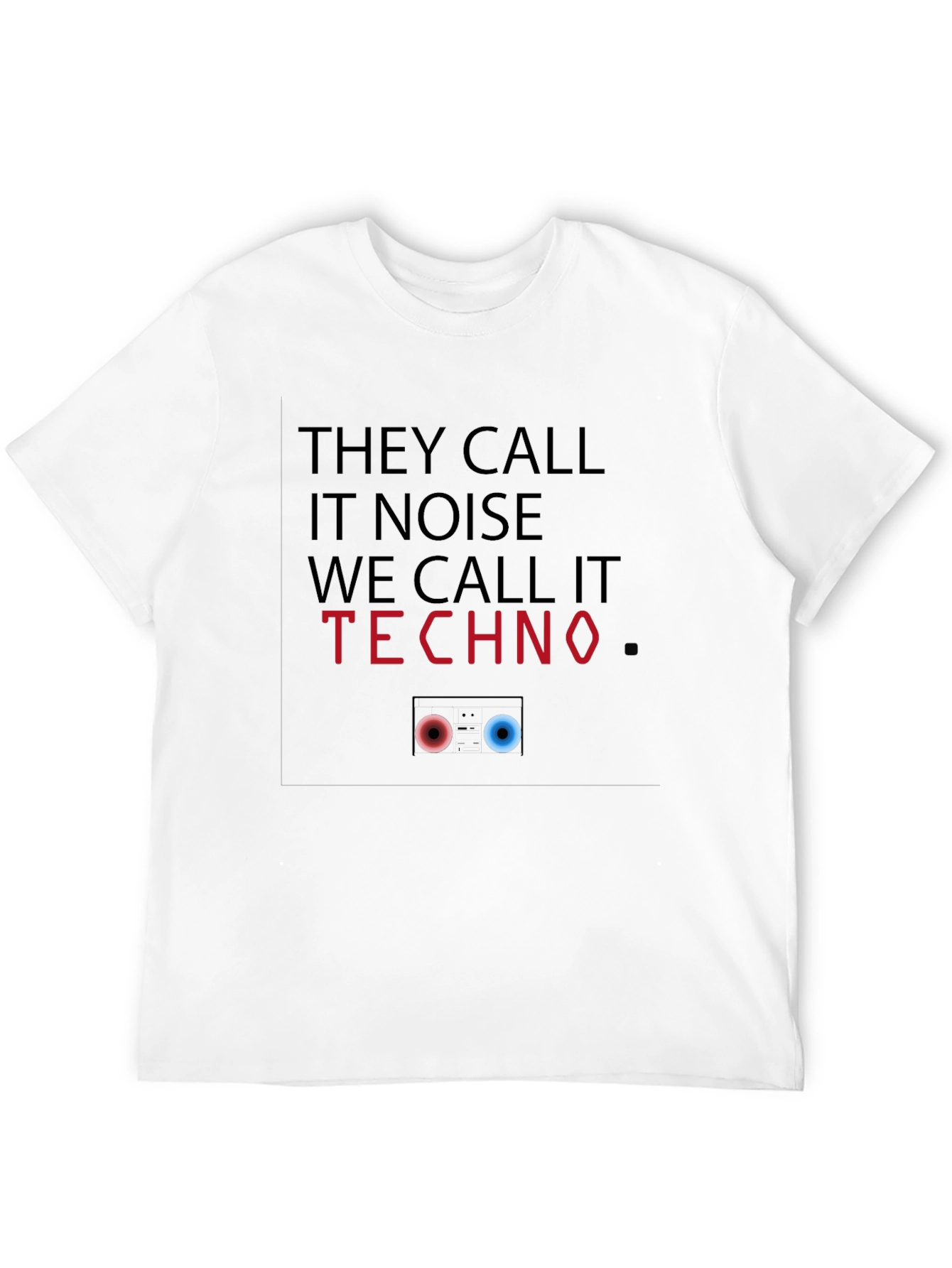 Techno Music Graphic T-Shirt