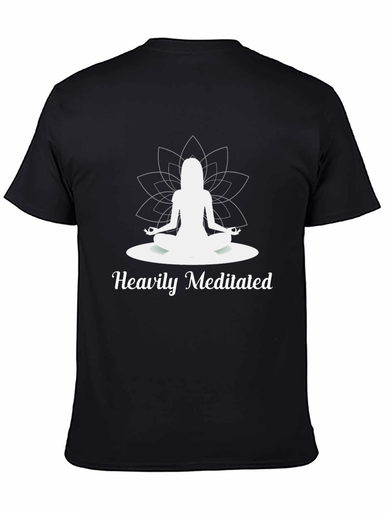 Heavily Meditated Black T-Shirt