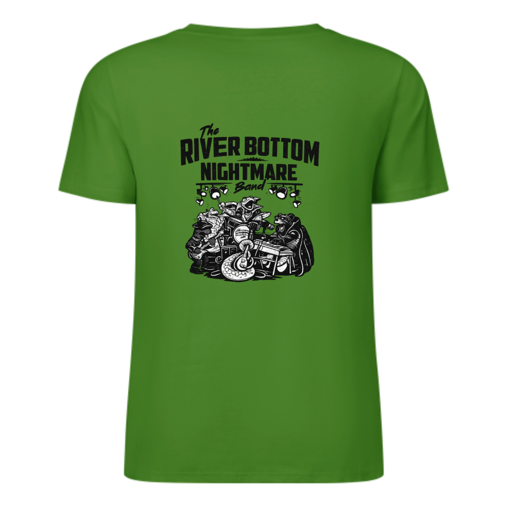 River Bottom Nightmare Band T-Shirt | Vintage Cartoon Band Graphic Tee(z130)