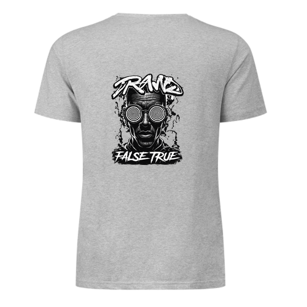 TRANCE False True Graphic T-Shirt | Hypnotic Streetwear Anime Style Tee(z131)