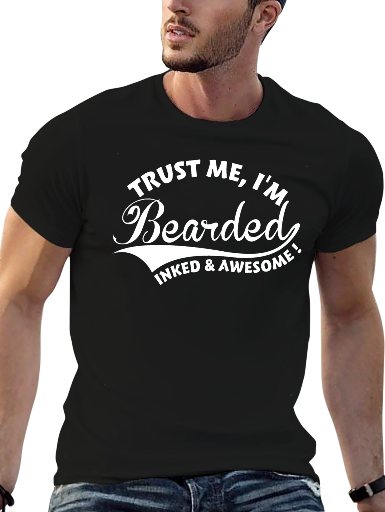 Trust Me Im Bearded Tee - Inked & Awesome