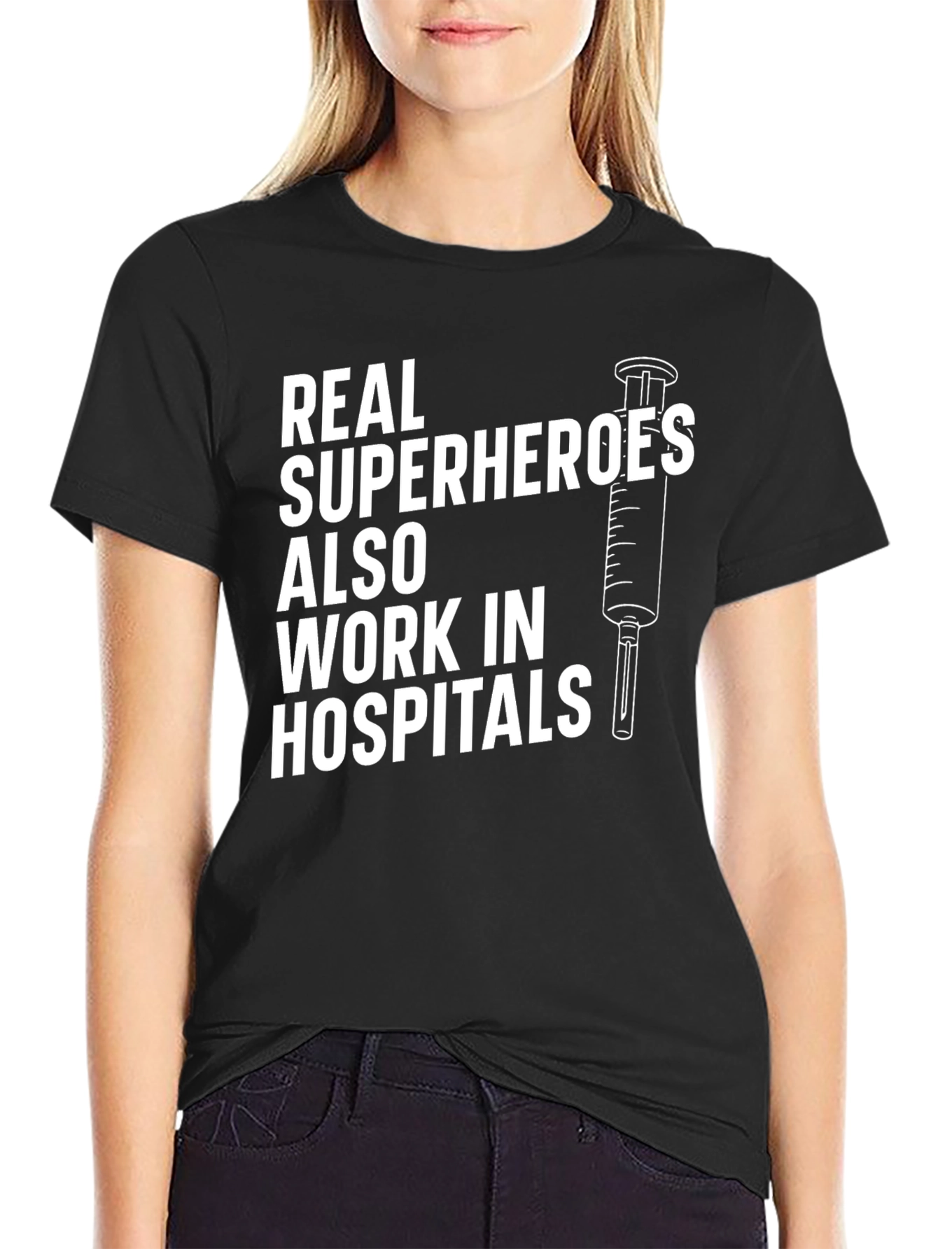 Hospital Superheroes Graphic Tee