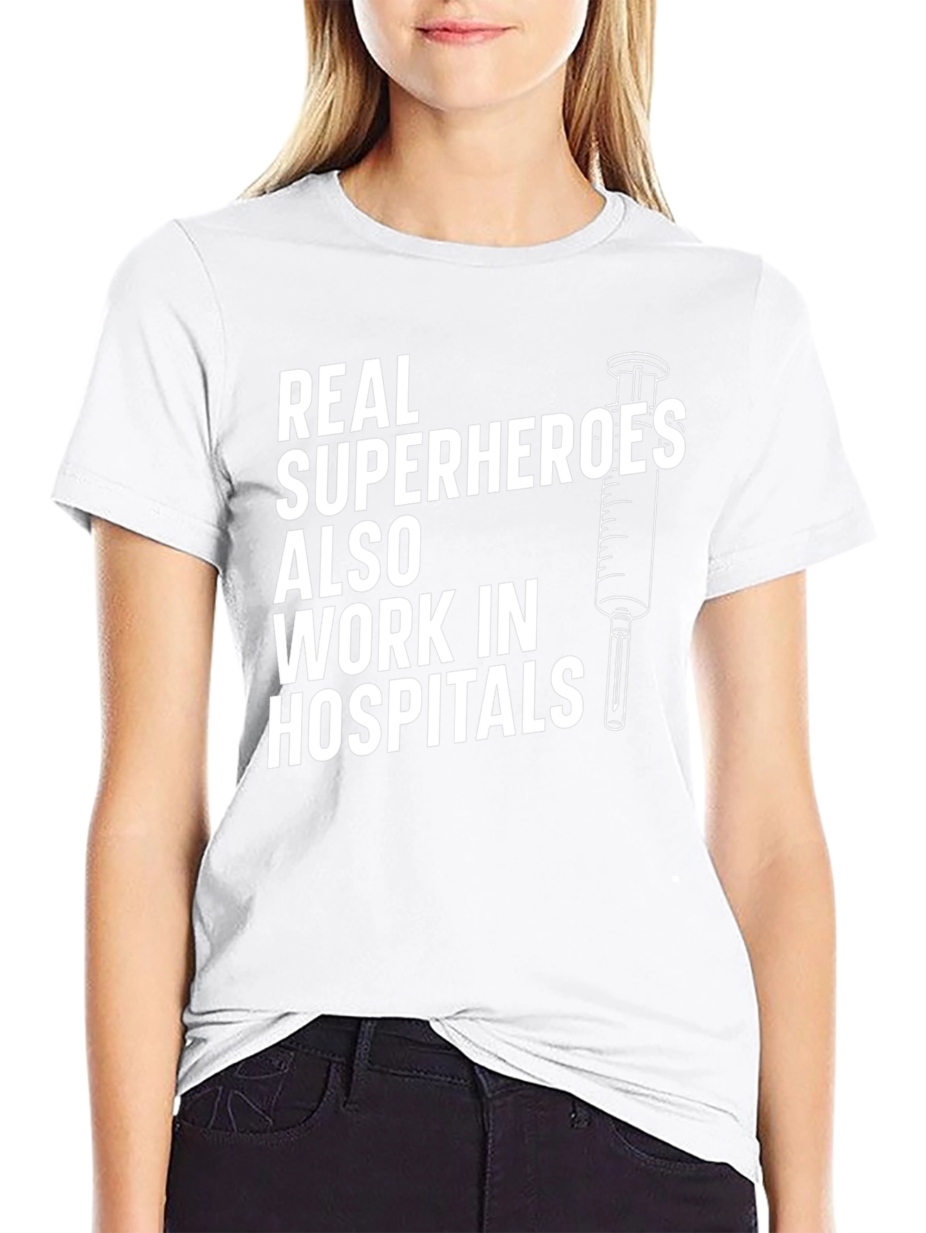 Hospital Superheroes Graphic Tee