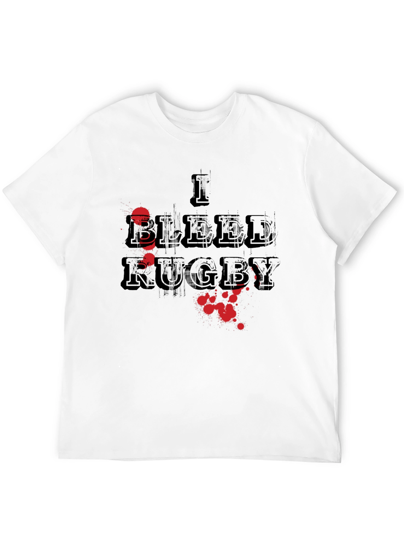 I Bleed Rugby Graphic T-Shirt