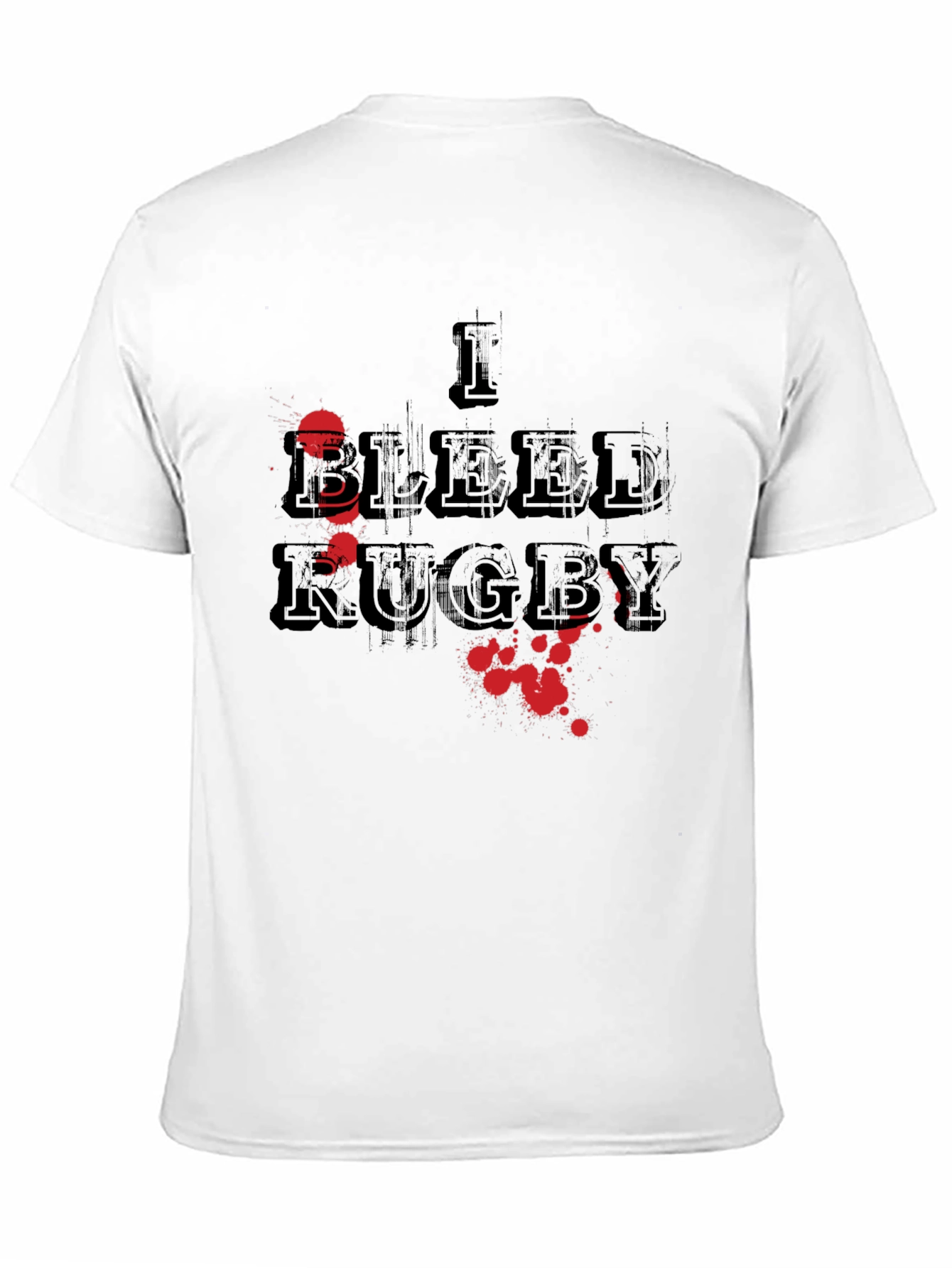 I Bleed Rugby Graphic T-Shirt
