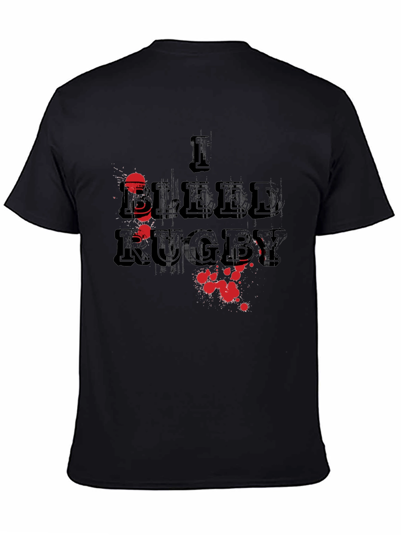 I Bleed Rugby Graphic T-Shirt