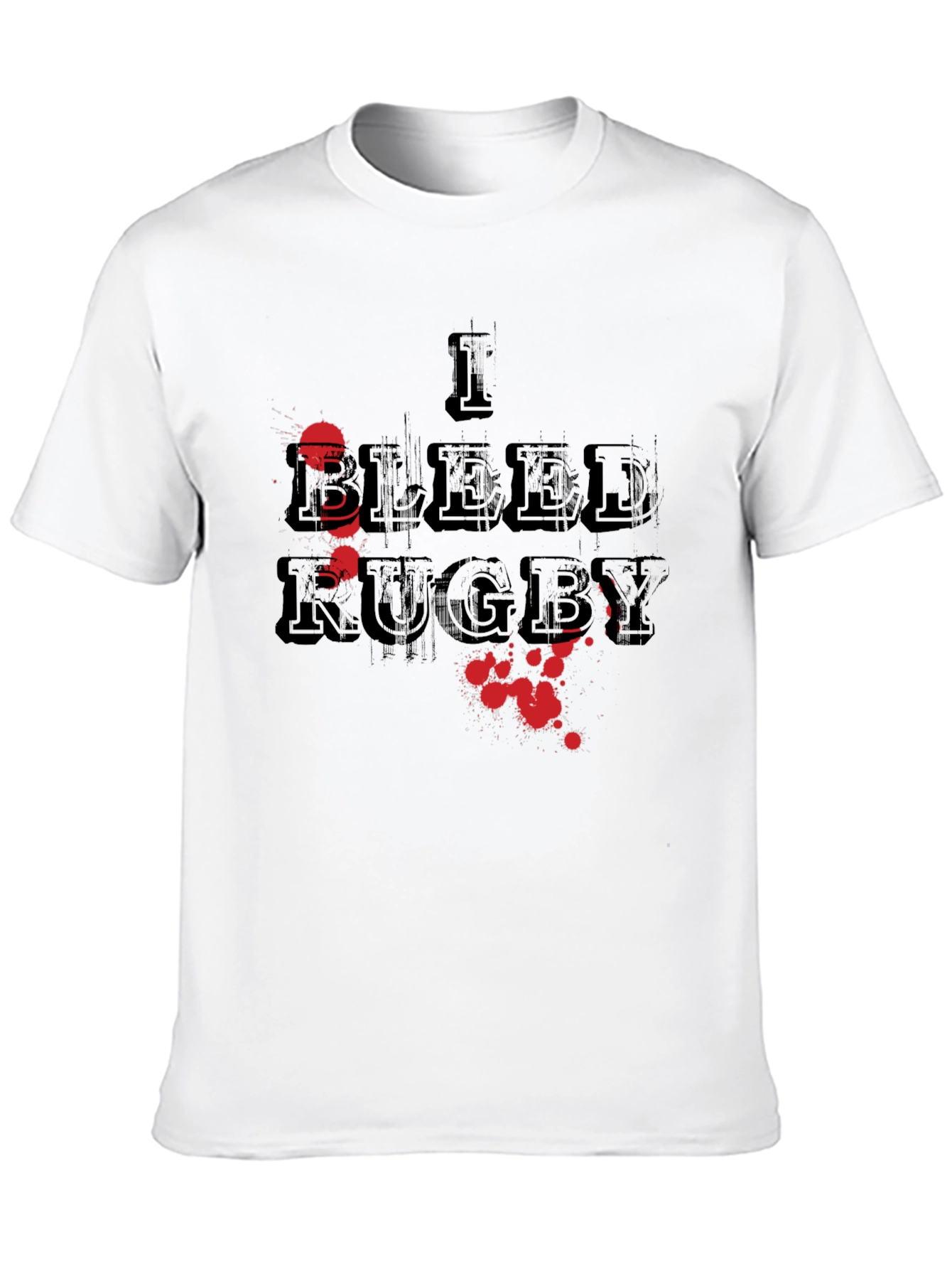 I Bleed Rugby Graphic T-Shirt