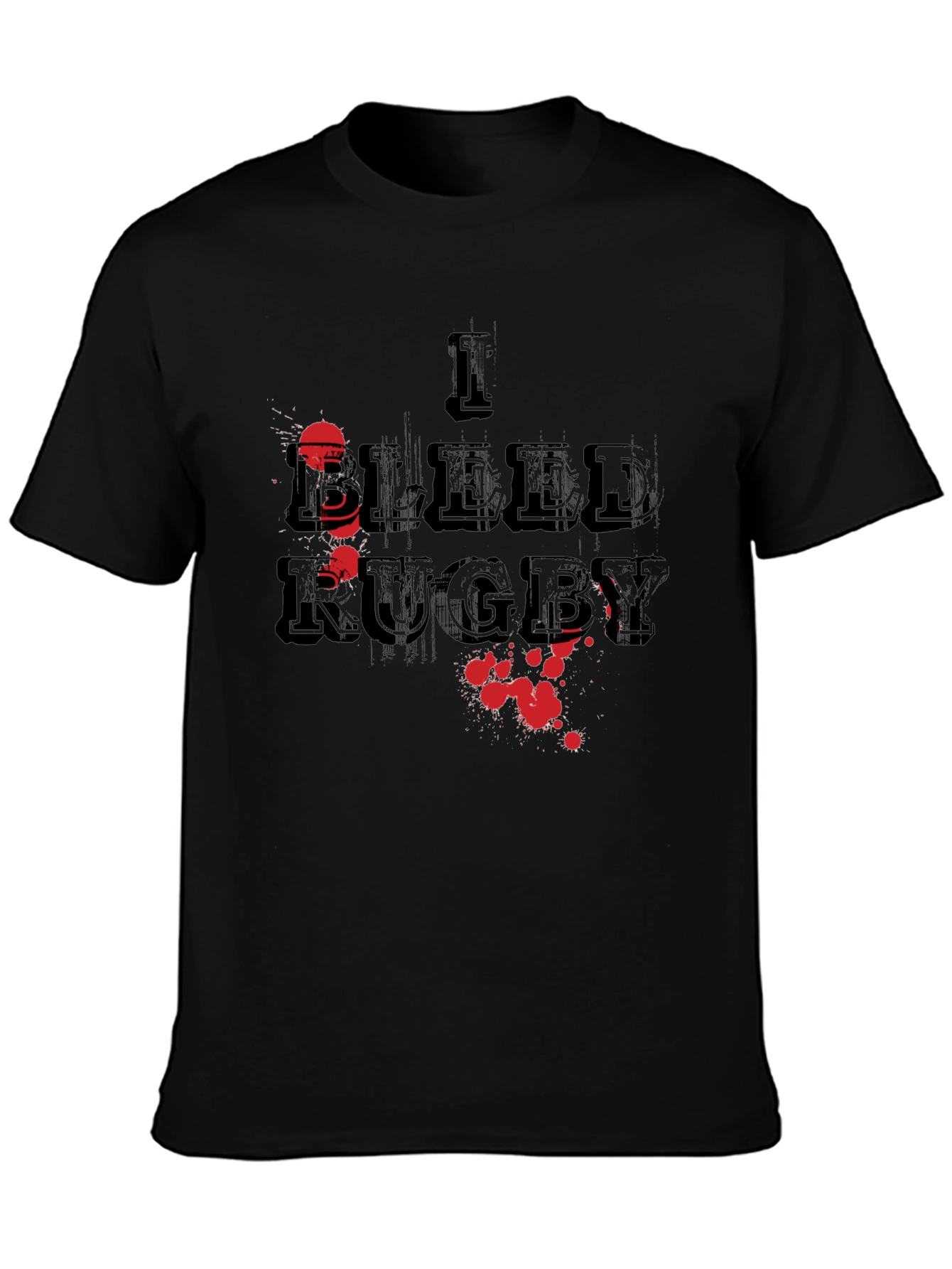 I Bleed Rugby Graphic T-Shirt