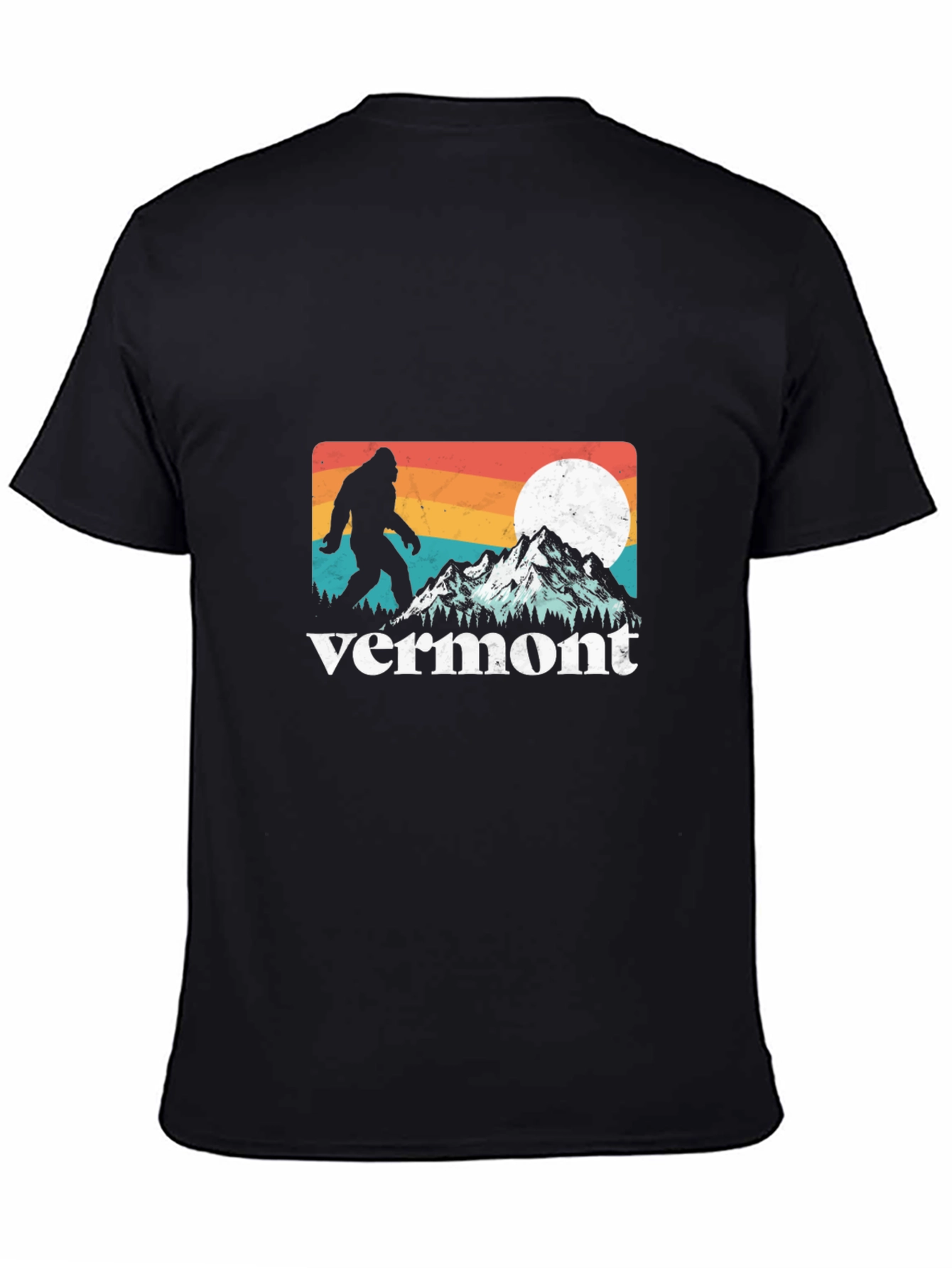 Vermont Bigfoot Retro T-Shirt
