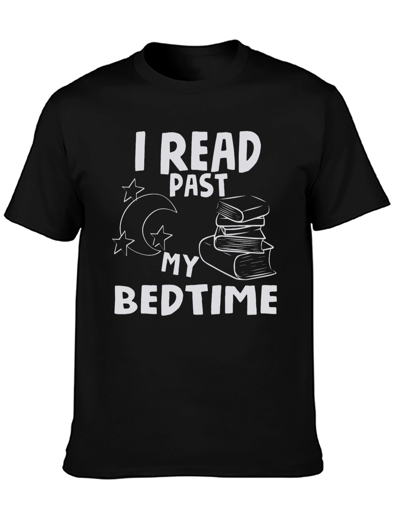 I Read Past My Bedtime Graphic Tee