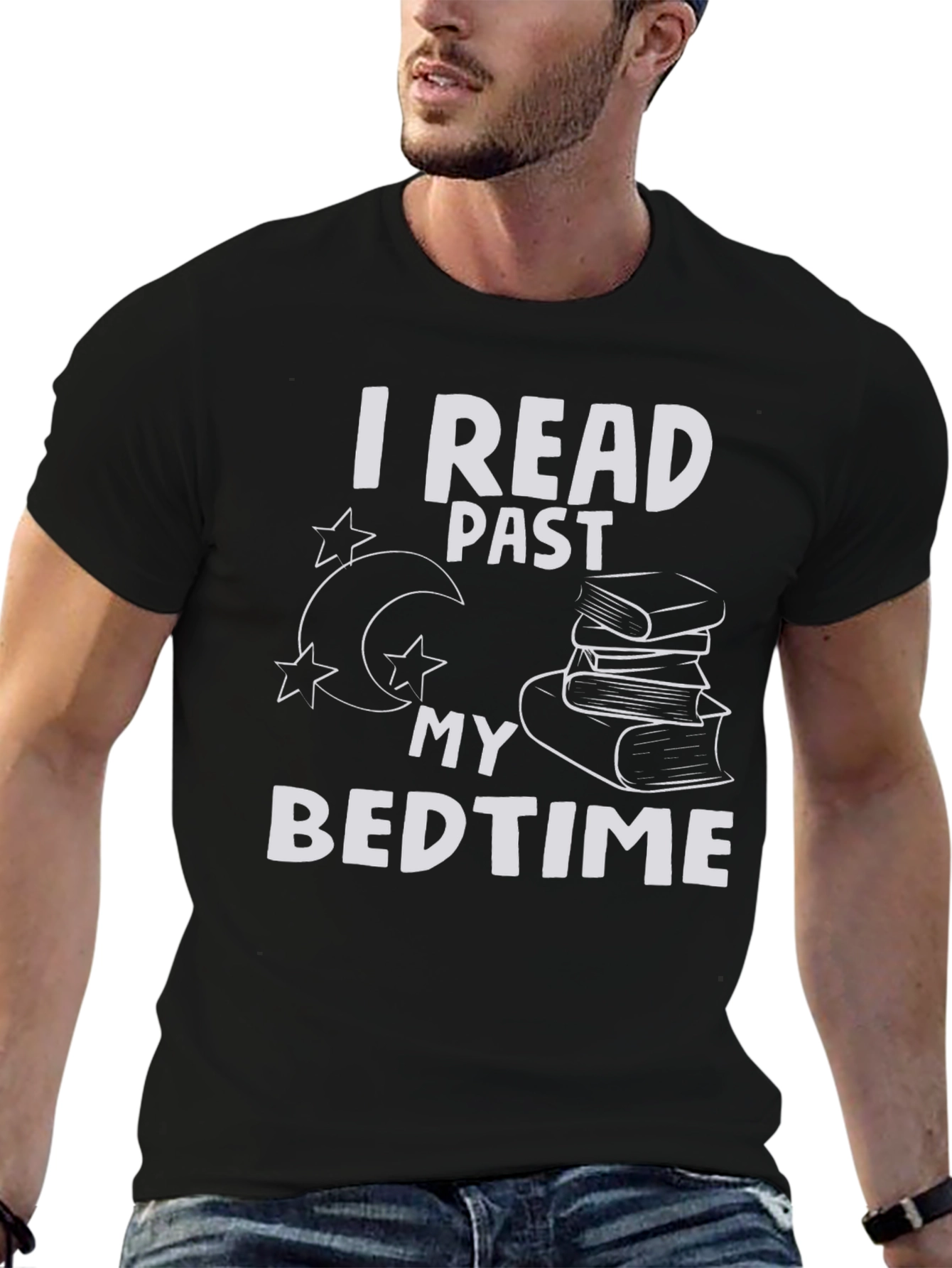 I Read Past My Bedtime Graphic Tee