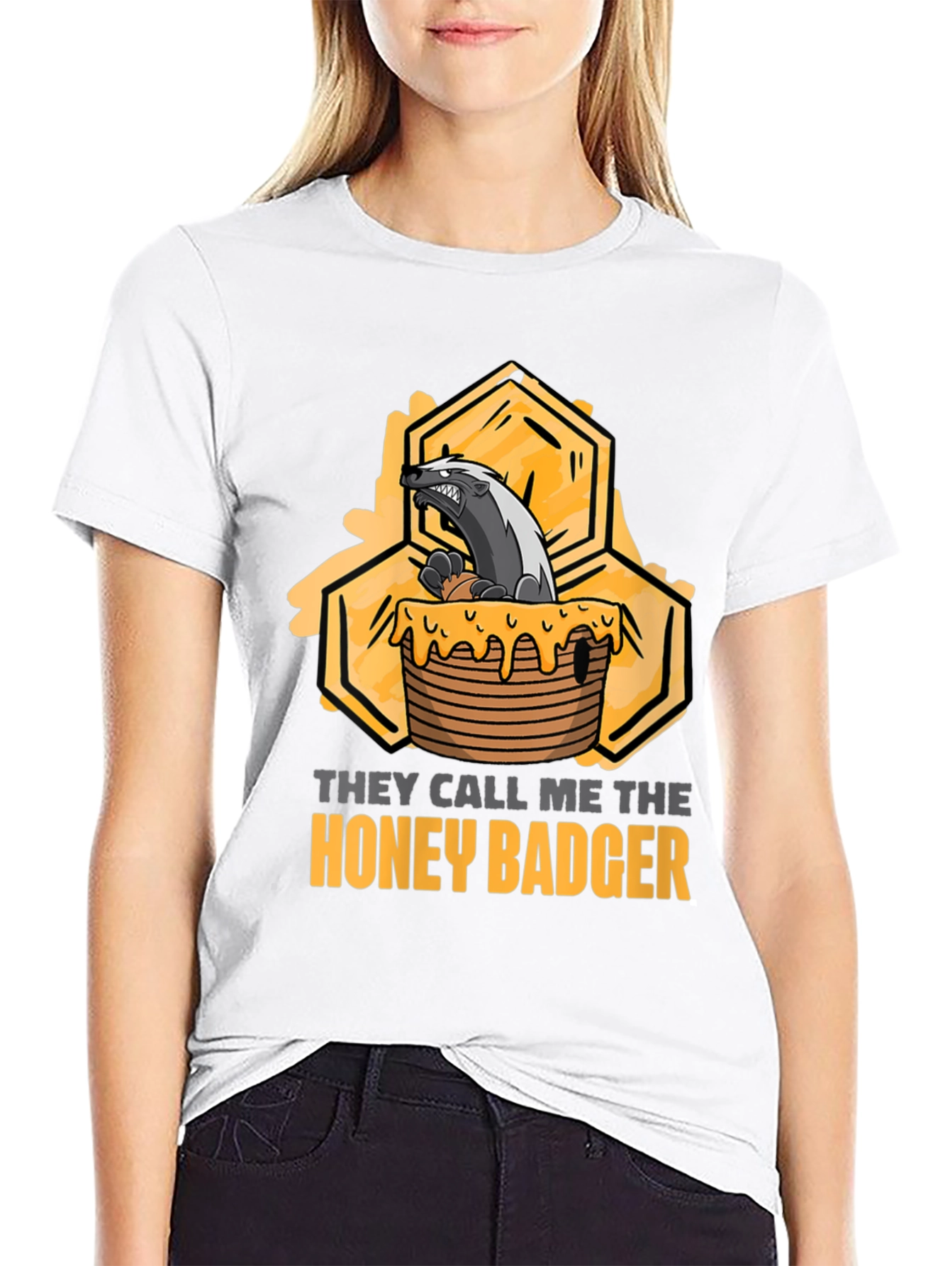 Honey Badger Graphic T-Shirt - Unisex