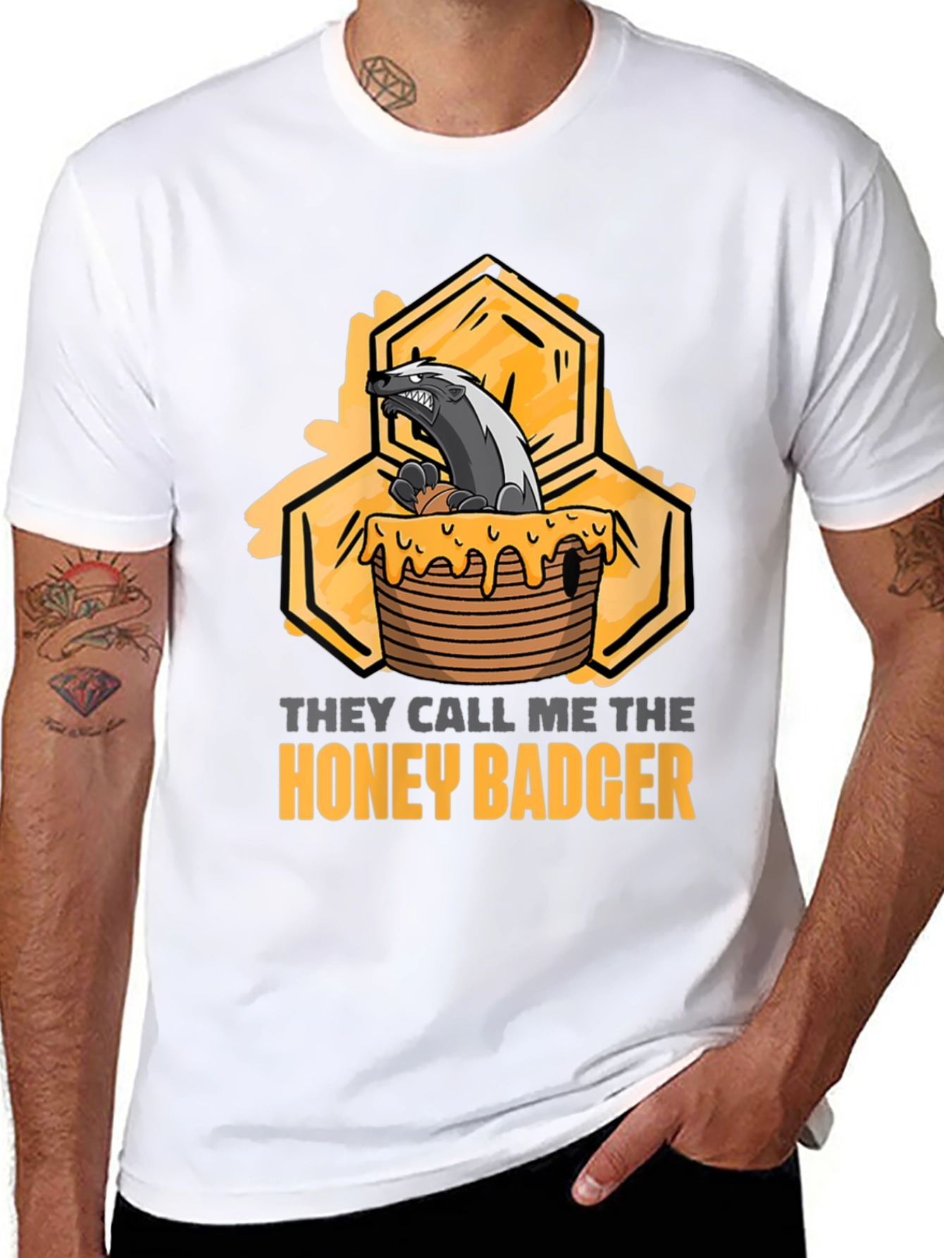 Honey Badger Graphic T-Shirt - Unisex