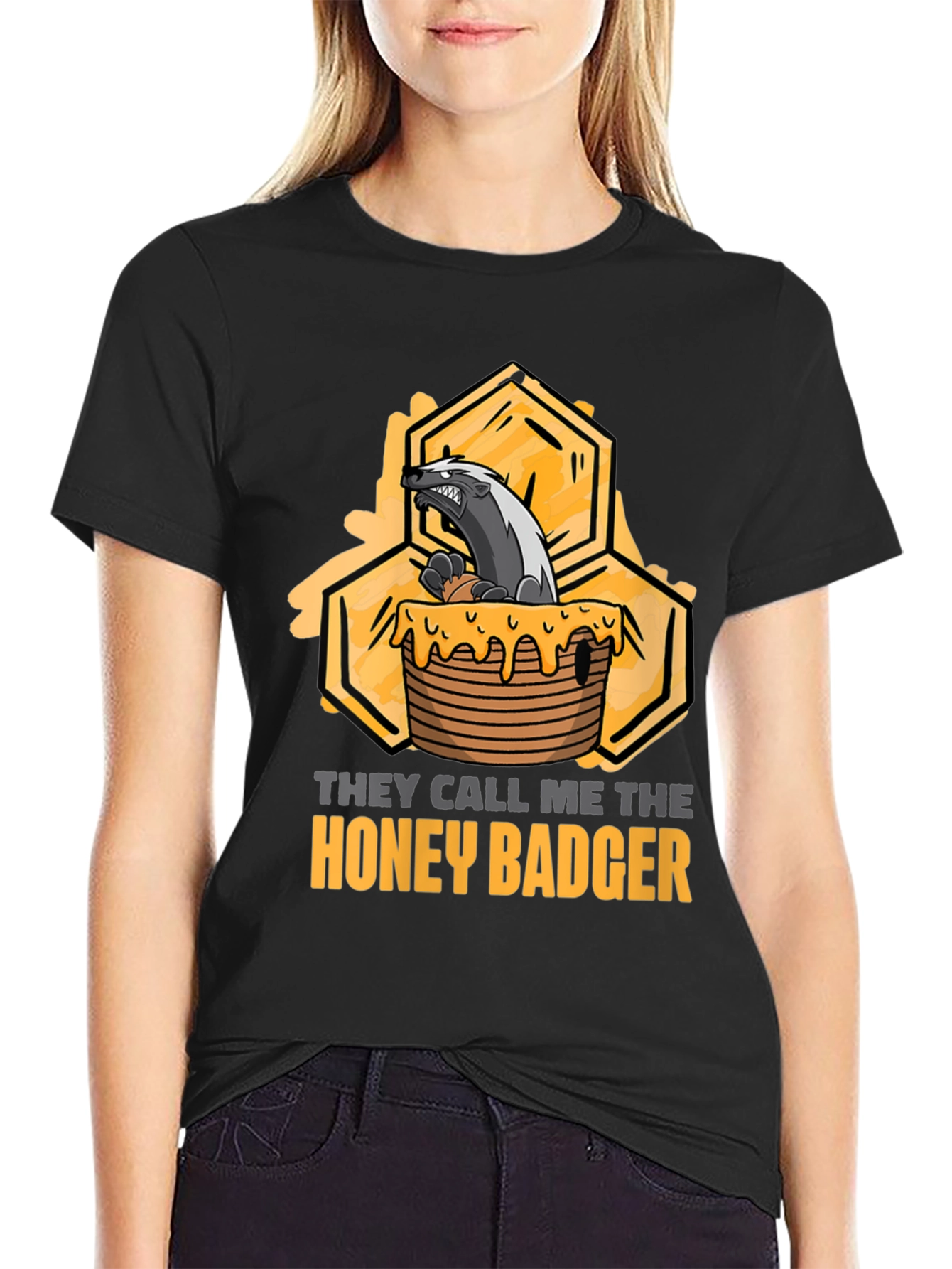 Honey Badger Graphic T-Shirt - Unisex