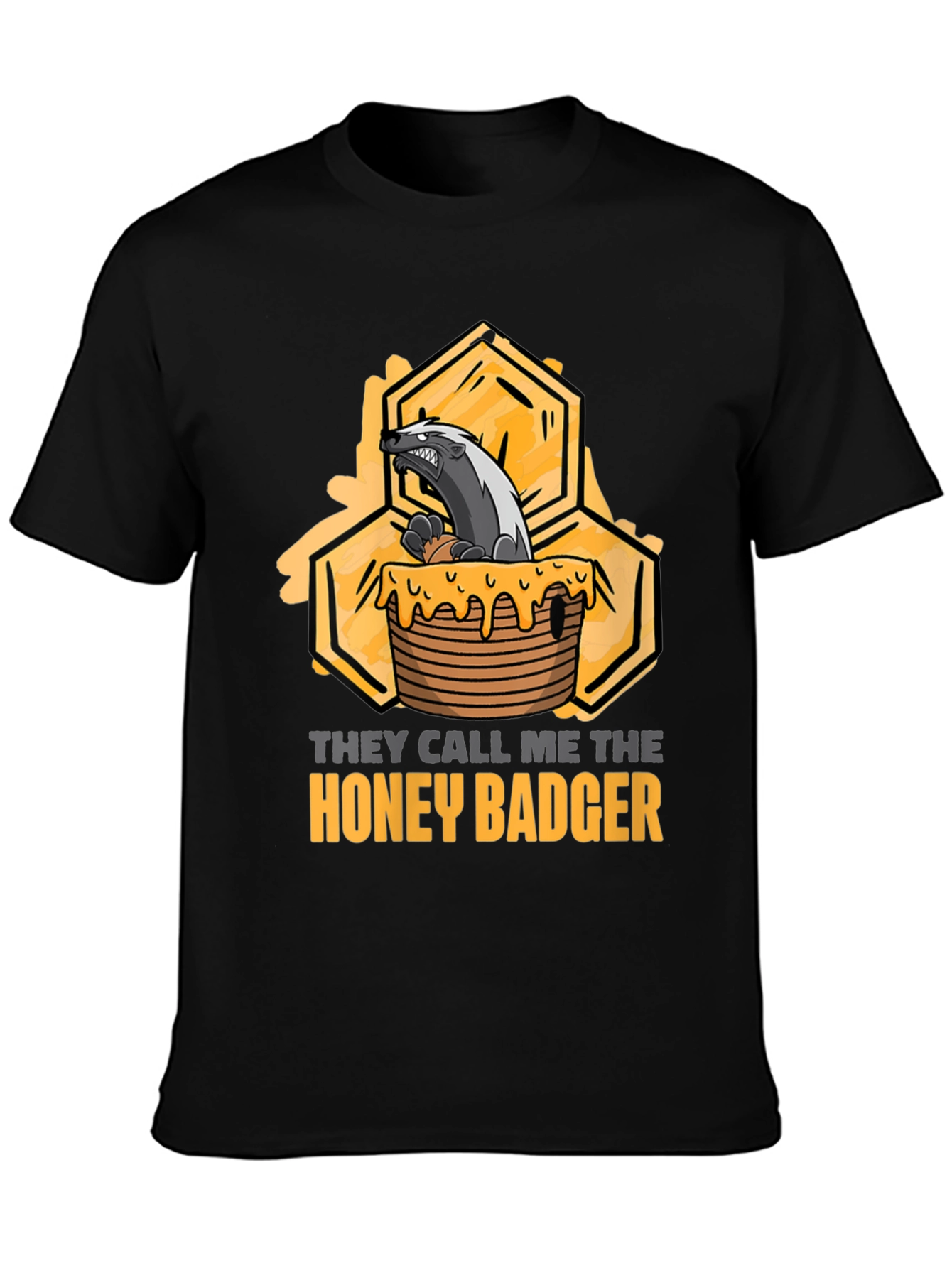 Honey Badger Graphic T-Shirt - Unisex