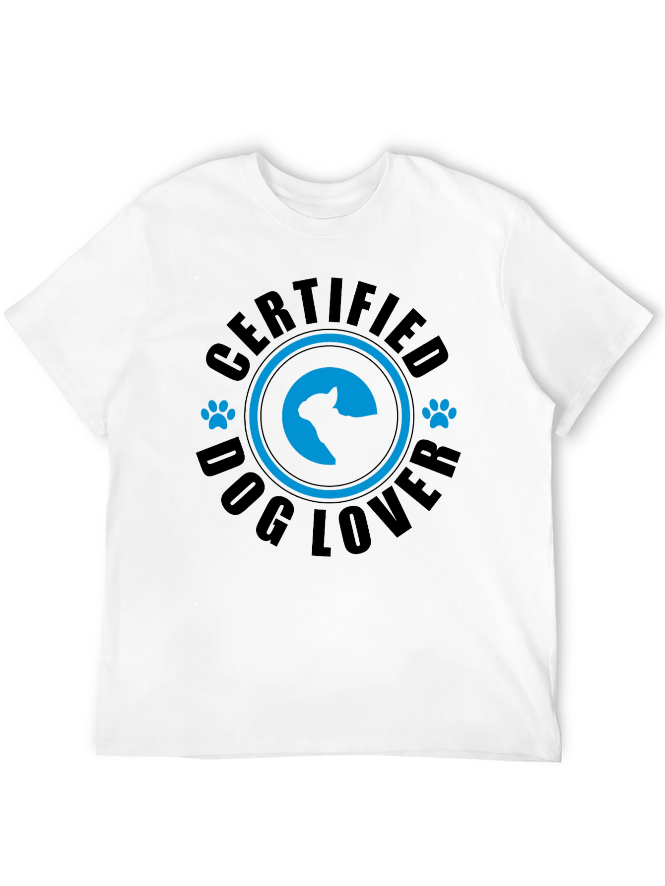 Certified Dog Lover Graphic Tee