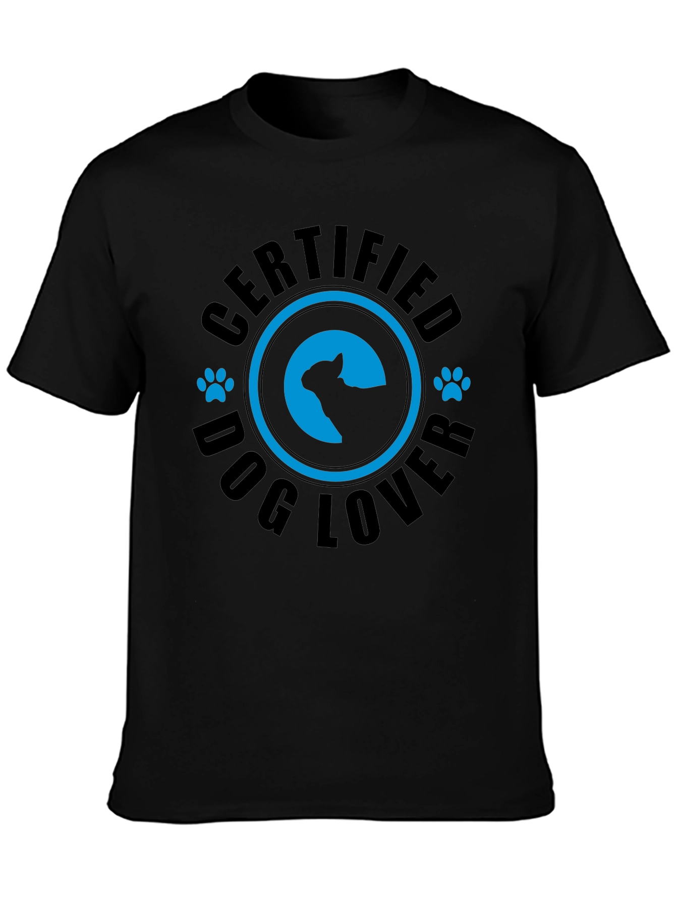 Certified Dog Lover Graphic Tee
