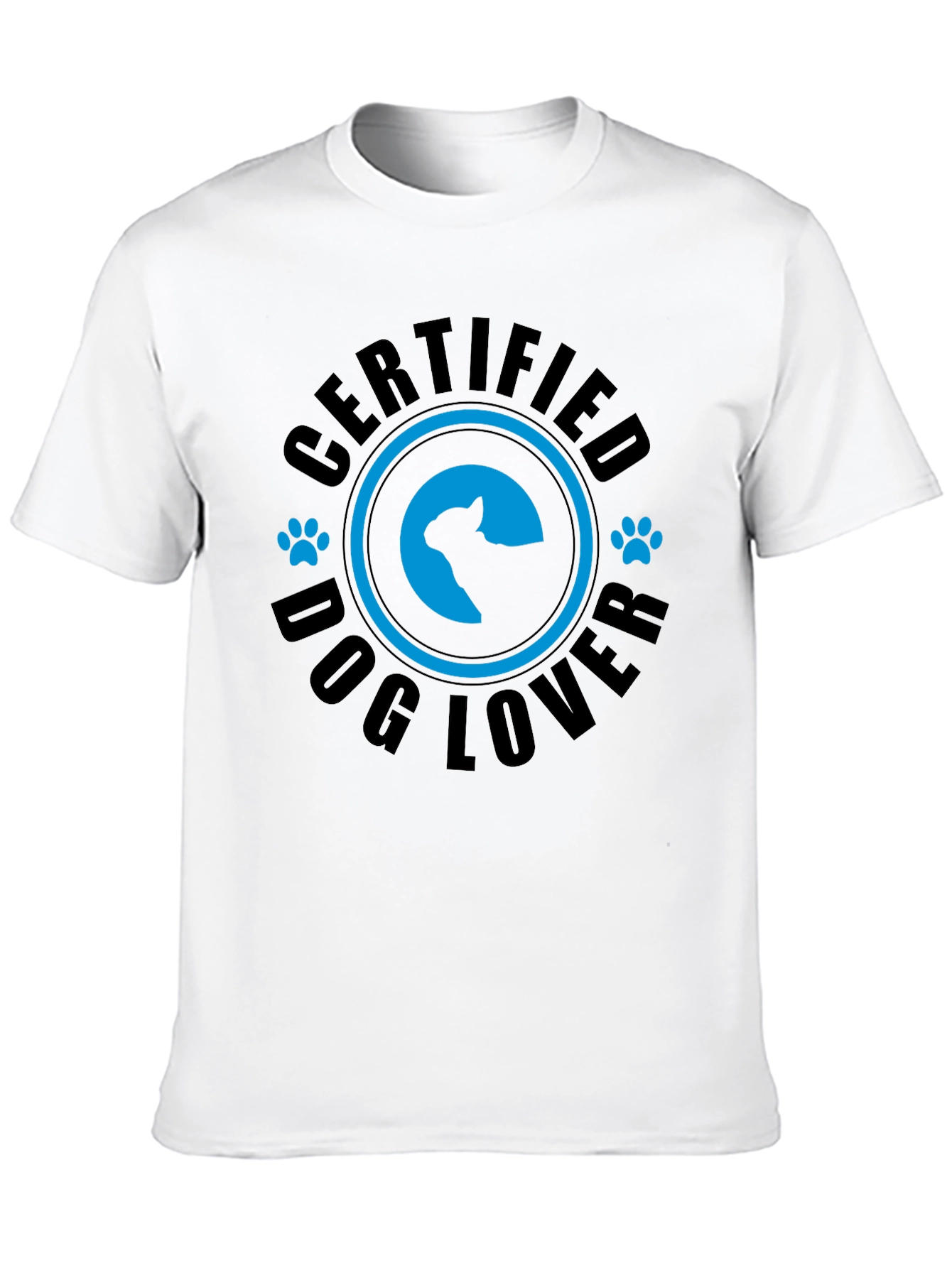 Certified Dog Lover Graphic Tee
