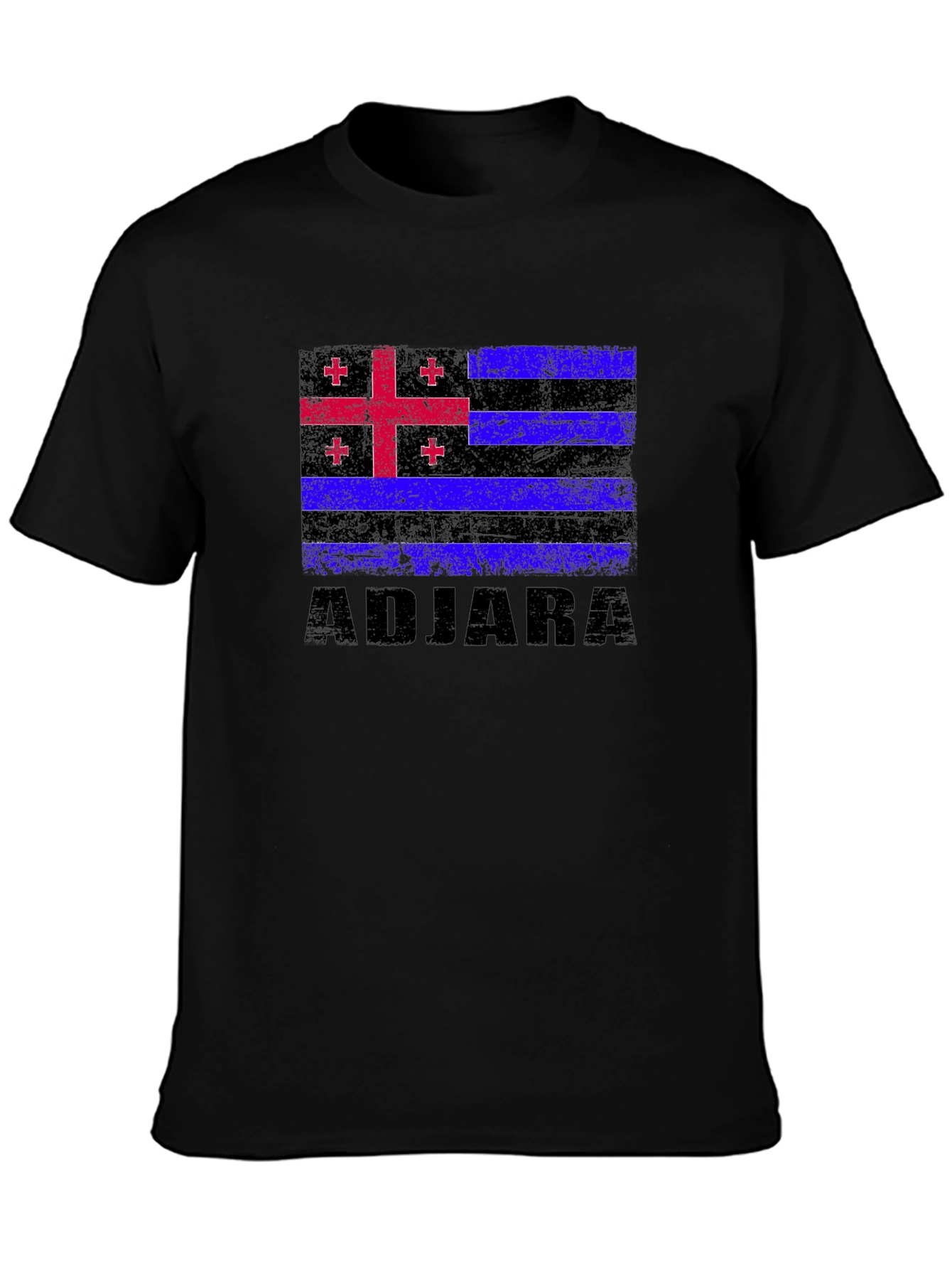 Adjara Flag T-Shirt - Distressed Pride Tee