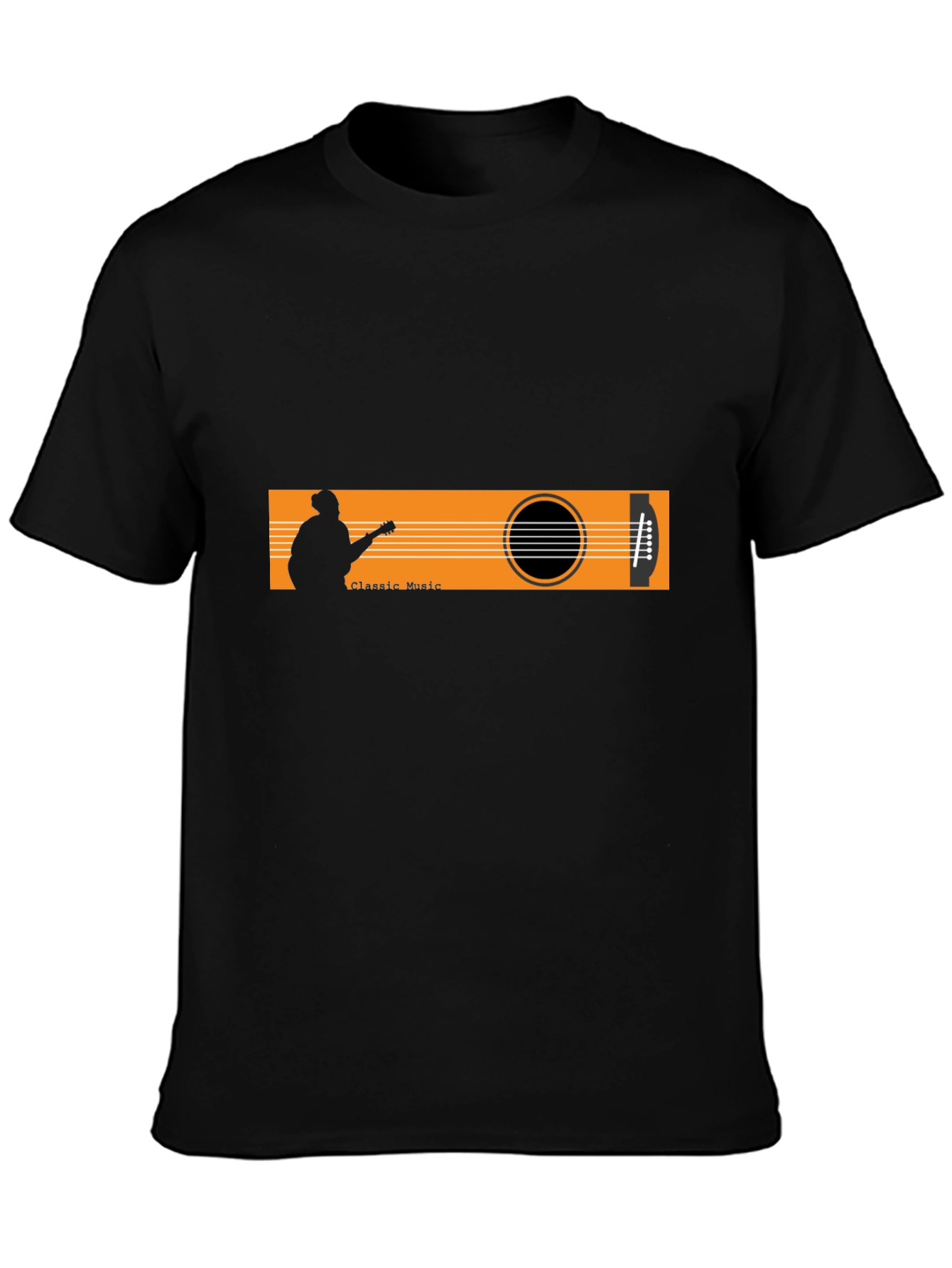 Classic Music Guitar T-Shirt