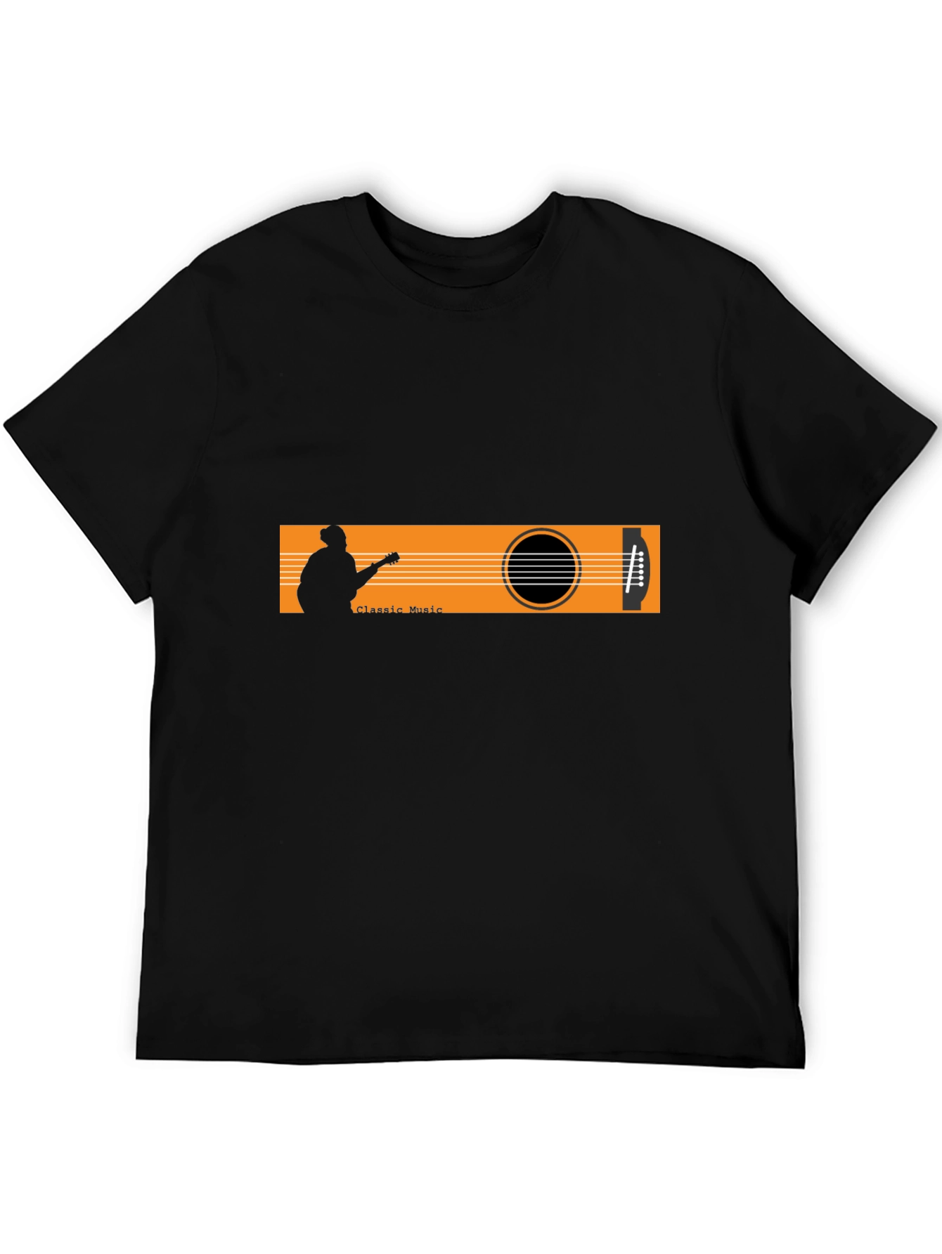 Classic Music Guitar T-Shirt