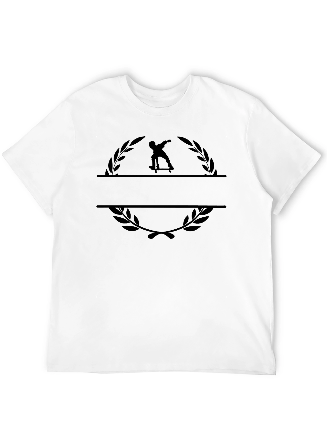 Skateboarding Silhouette Tee - Stylish Graphic T-Shirt