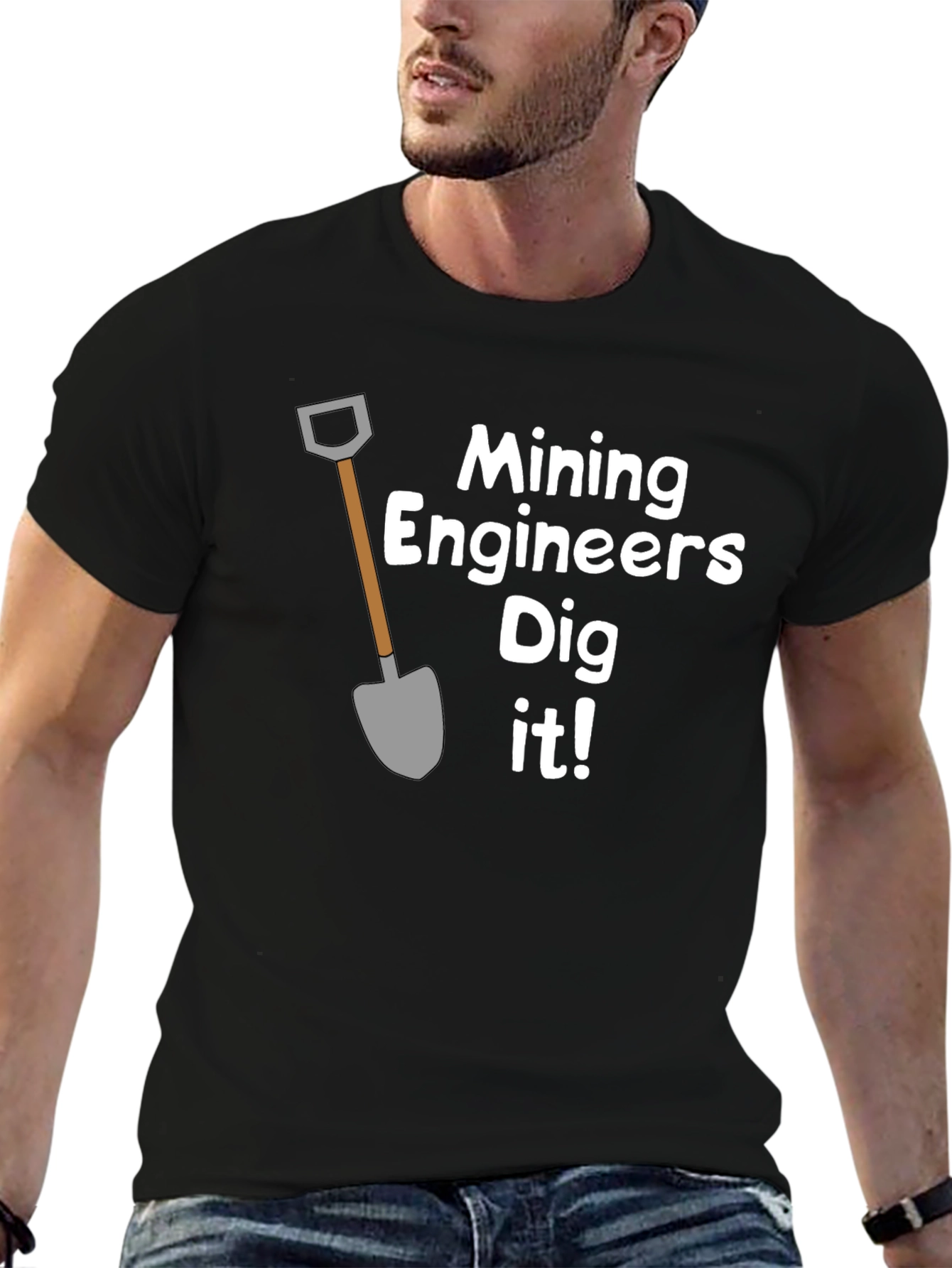 Mining Engineers Dig It! Graphic T-Shirt