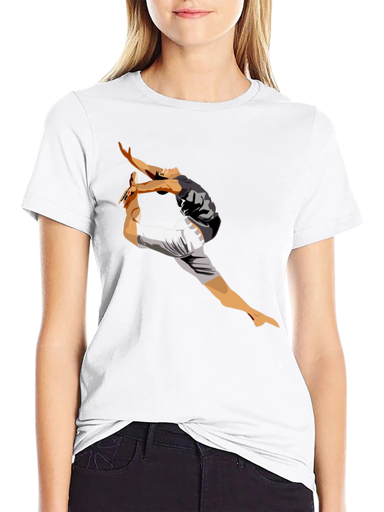 Gymnast Black T-Shirt