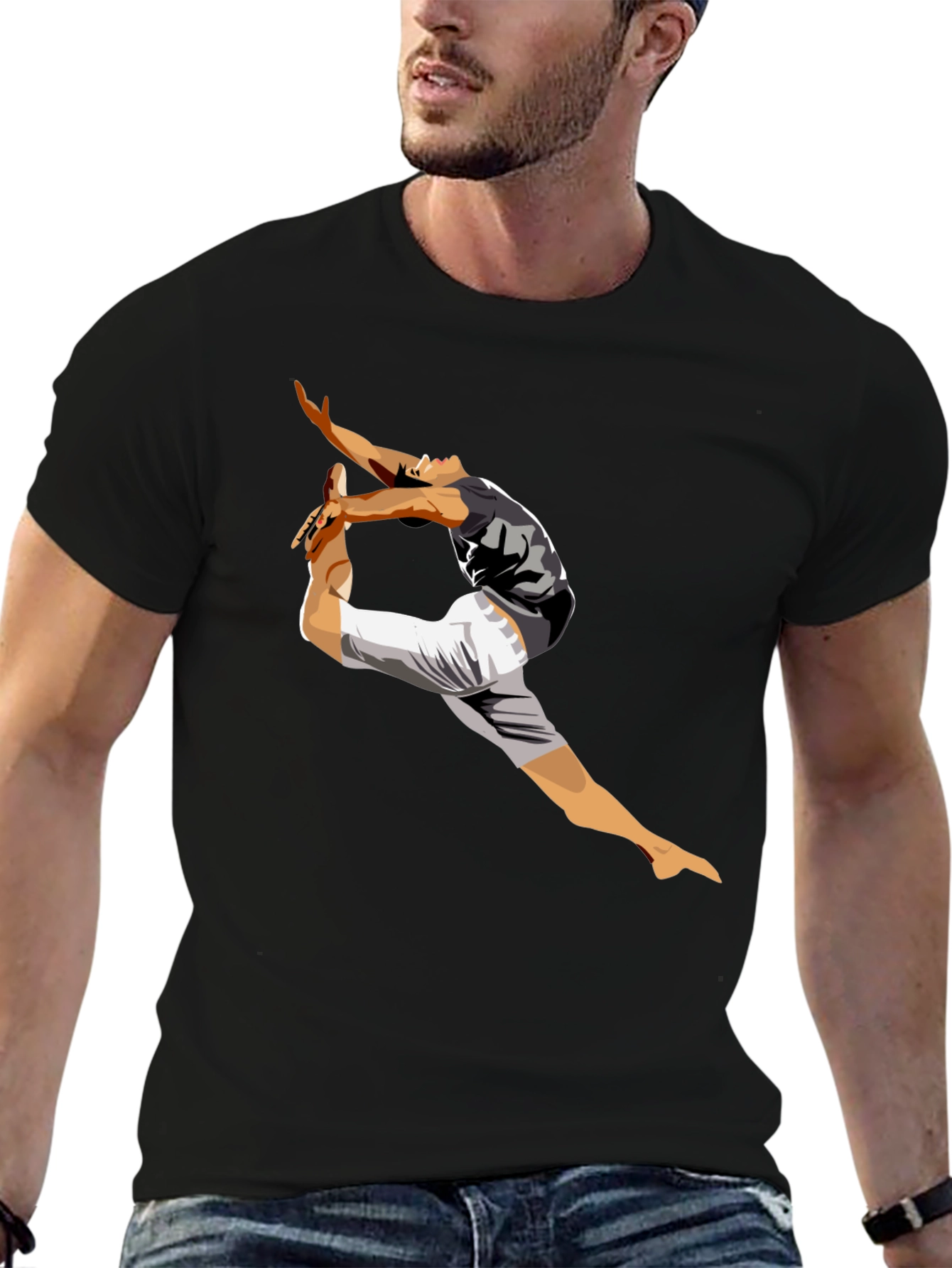 Gymnast Black T-Shirt