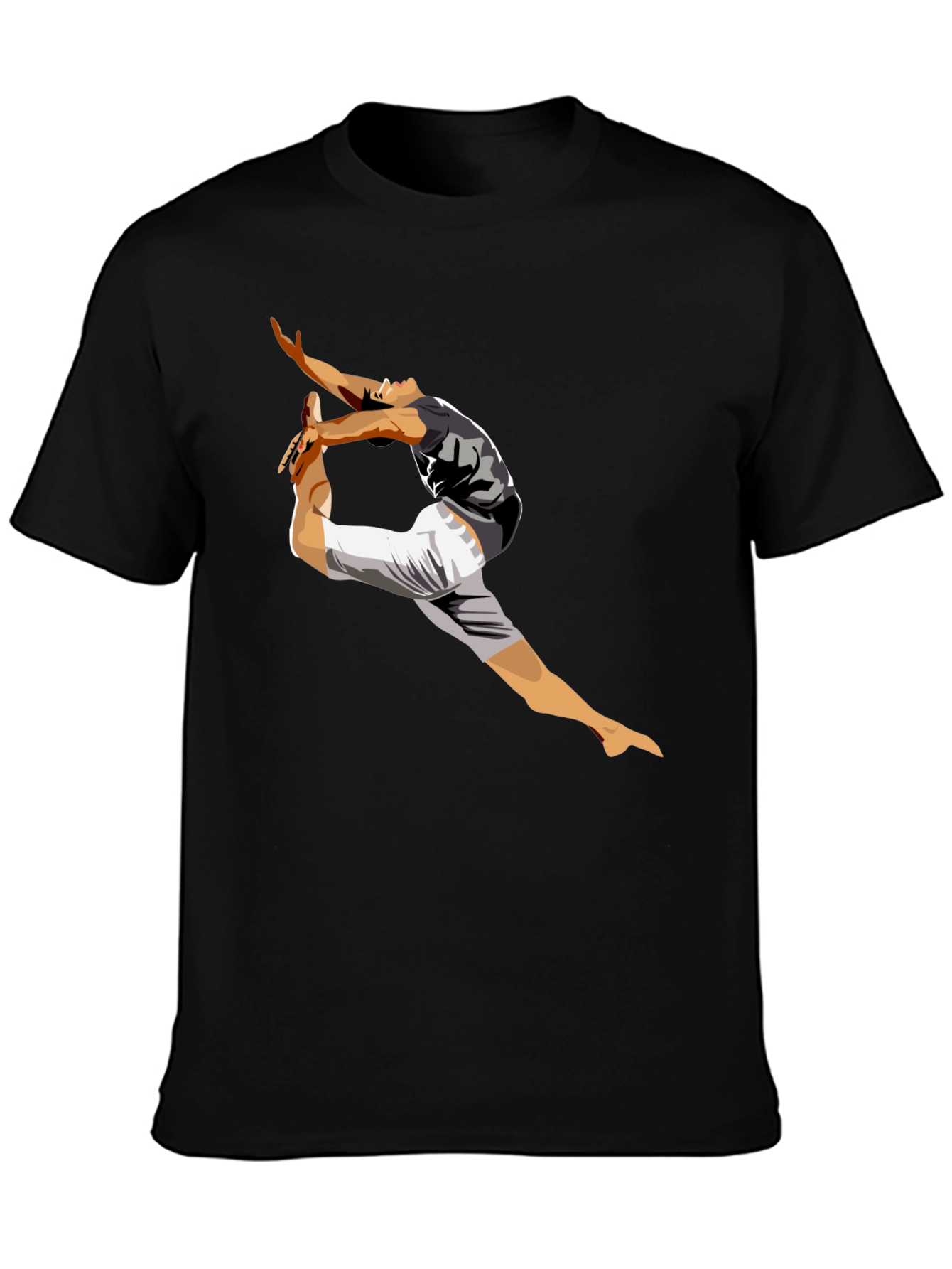 Gymnast Black T-Shirt