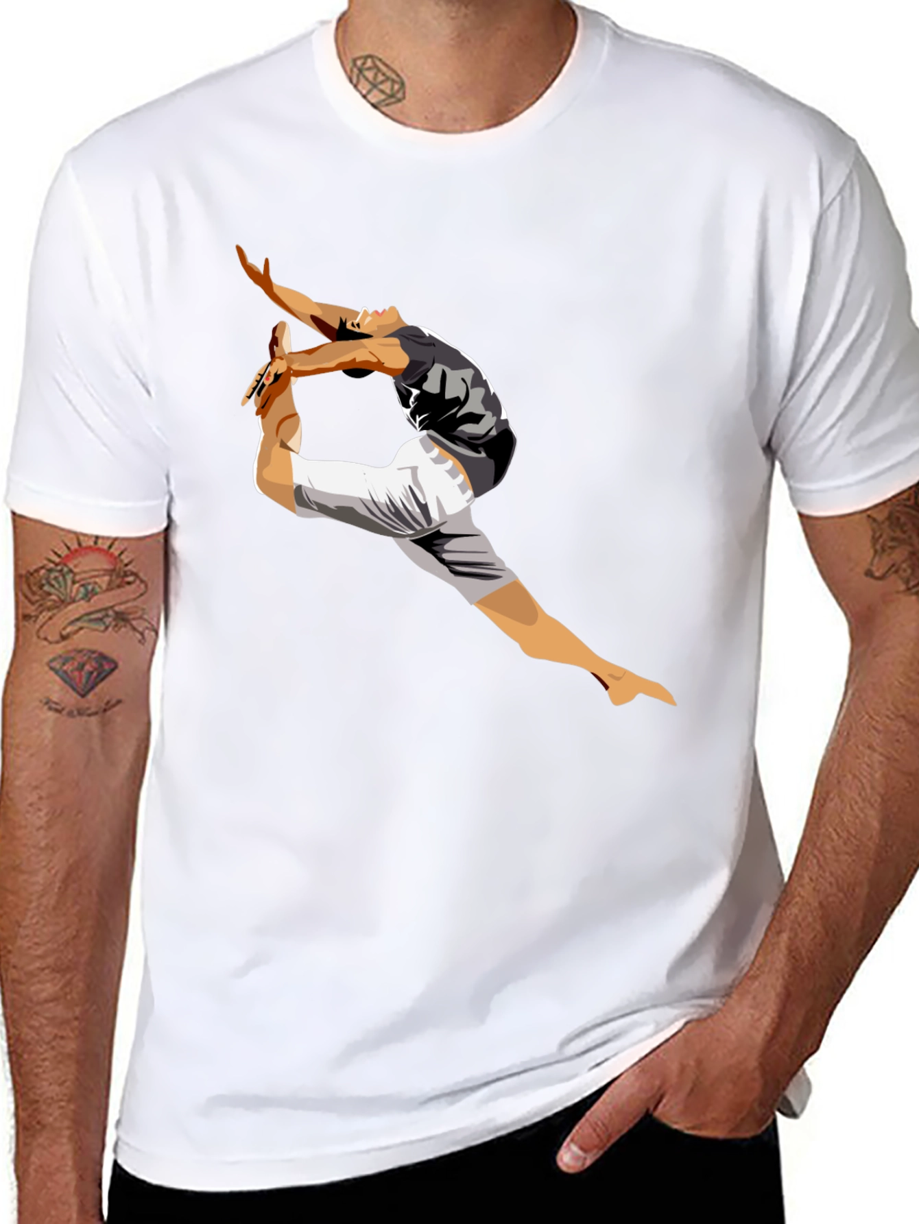 Gymnast Black T-Shirt