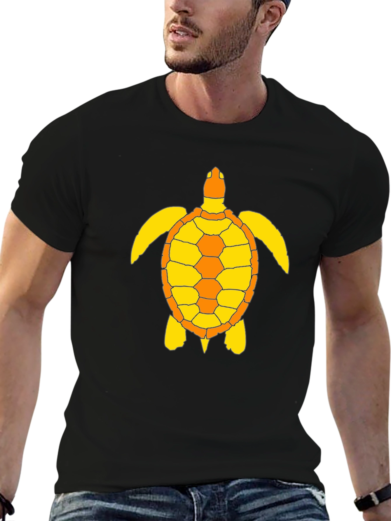 Turtle Graphic T-Shirt - Casual Comfort