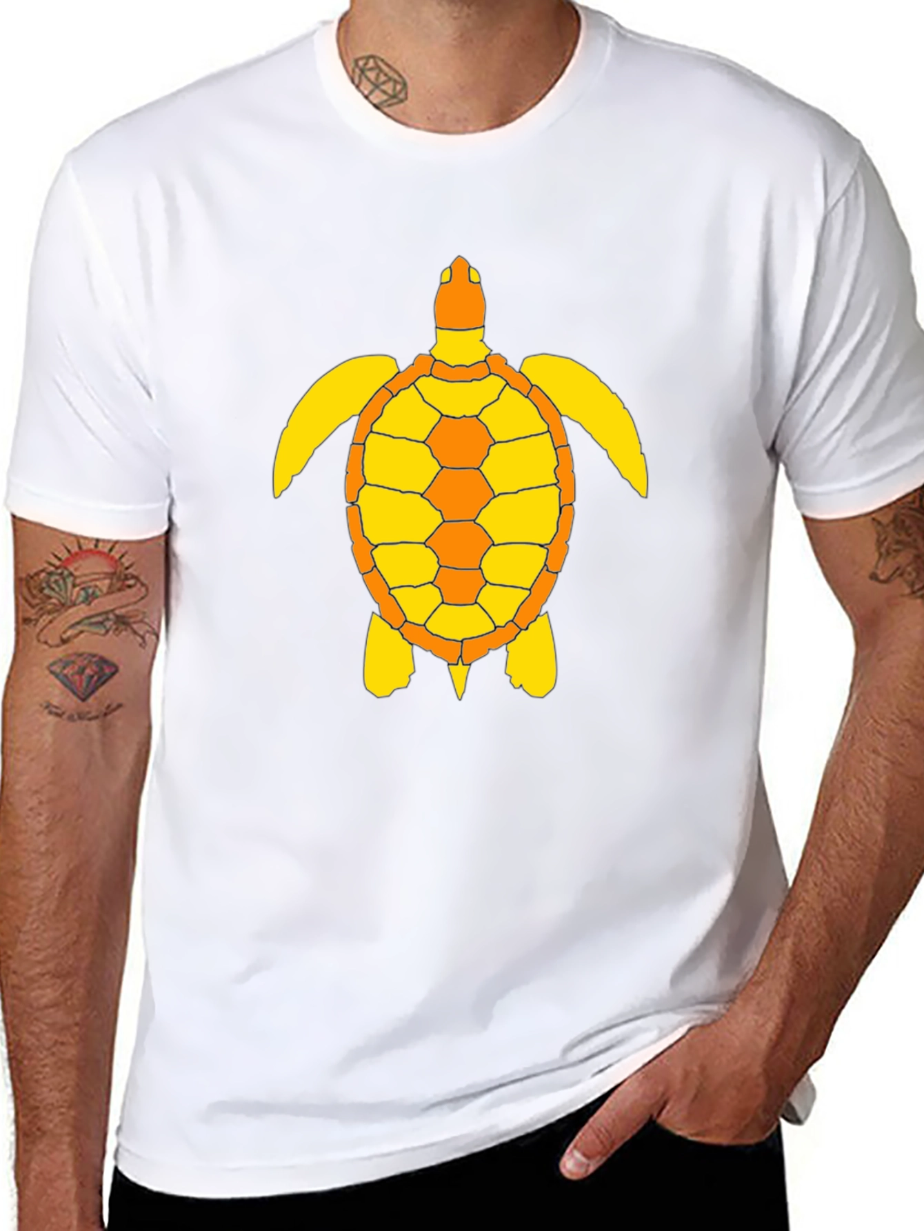 Turtle Graphic T-Shirt - Casual Comfort