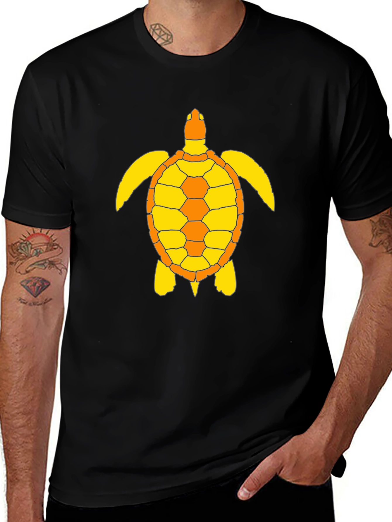 Turtle Graphic T-Shirt - Casual Comfort