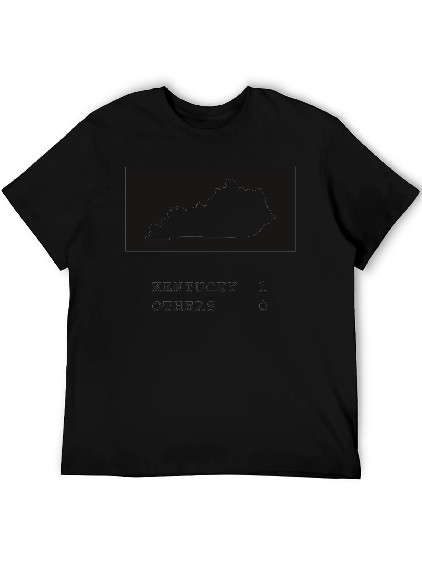 Mens Solid Black Crew Neck Short Sleeve T-Shirt