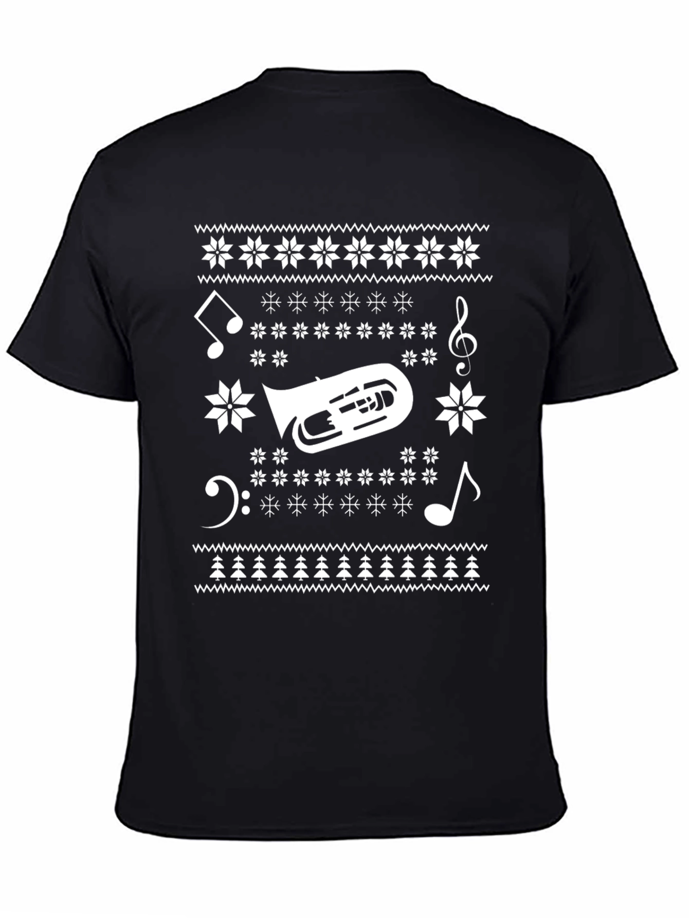 Musical Instrument Ugly Christmas T-Shirt