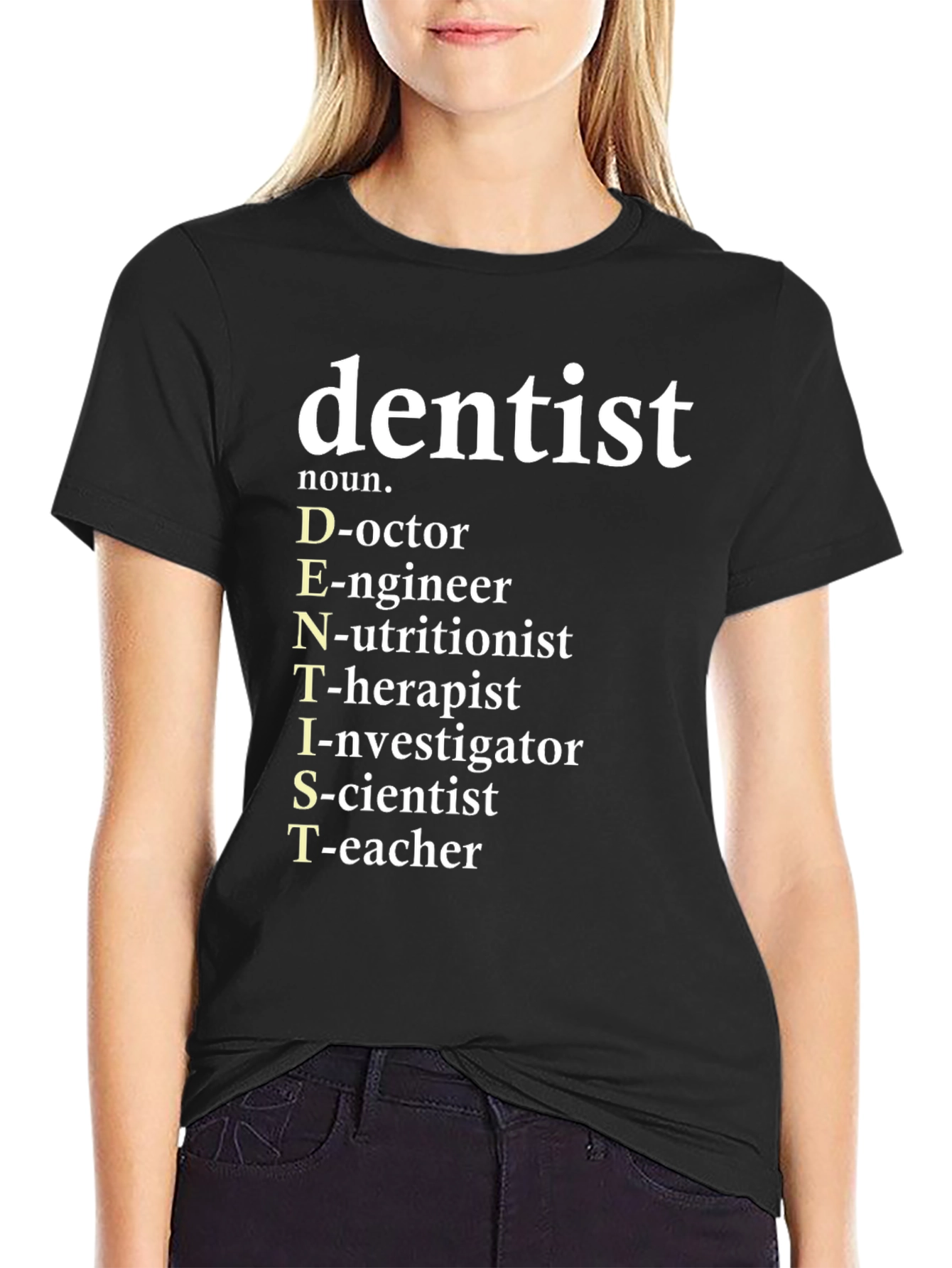 Dentist Definition Graphic T-Shirt
