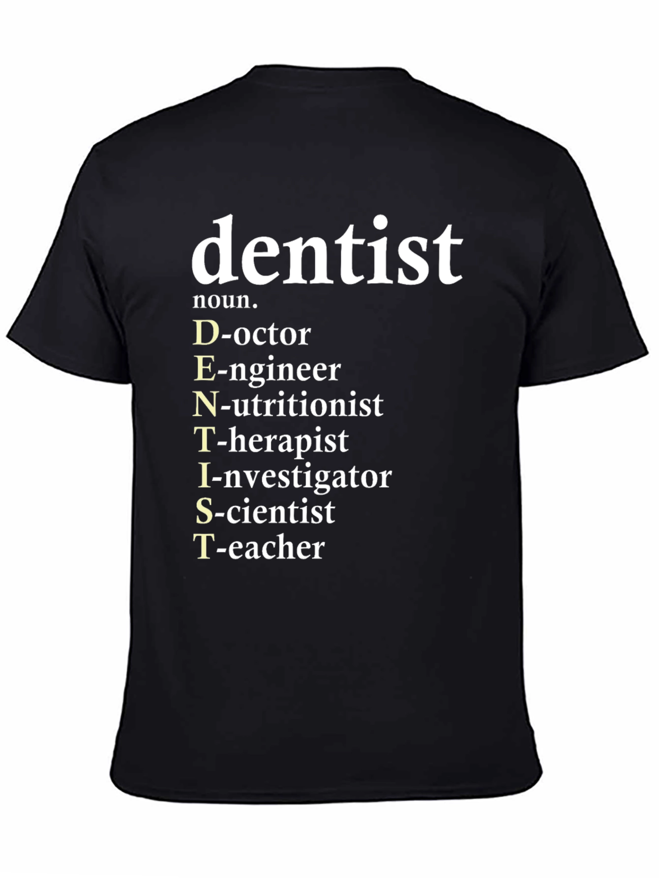 Dentist Definition Graphic T-Shirt
