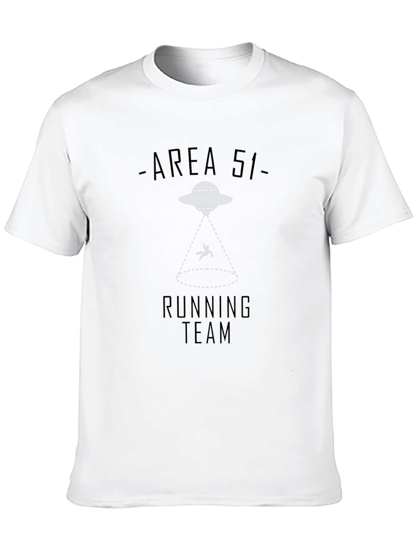 Area 51 Running Team UFO Abduction T-Shirt