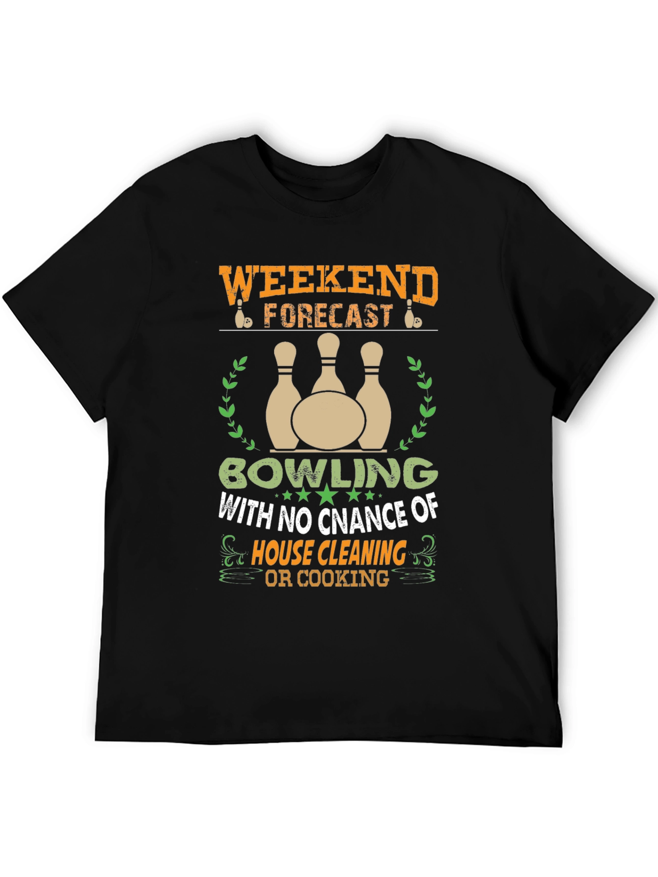 Bowling Weekend Forecast T-Shirt
