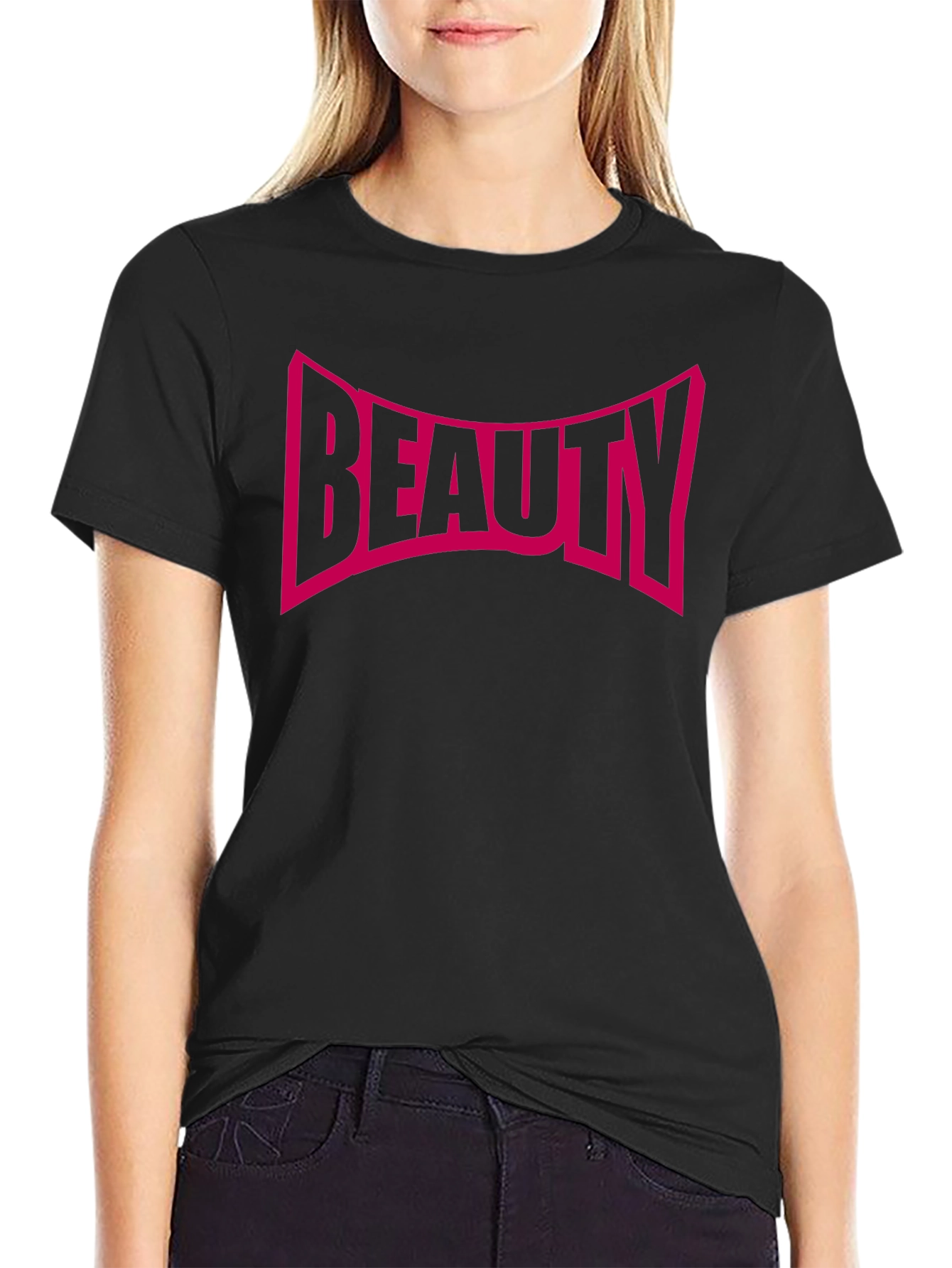 Beauty Graphic Tee - Black