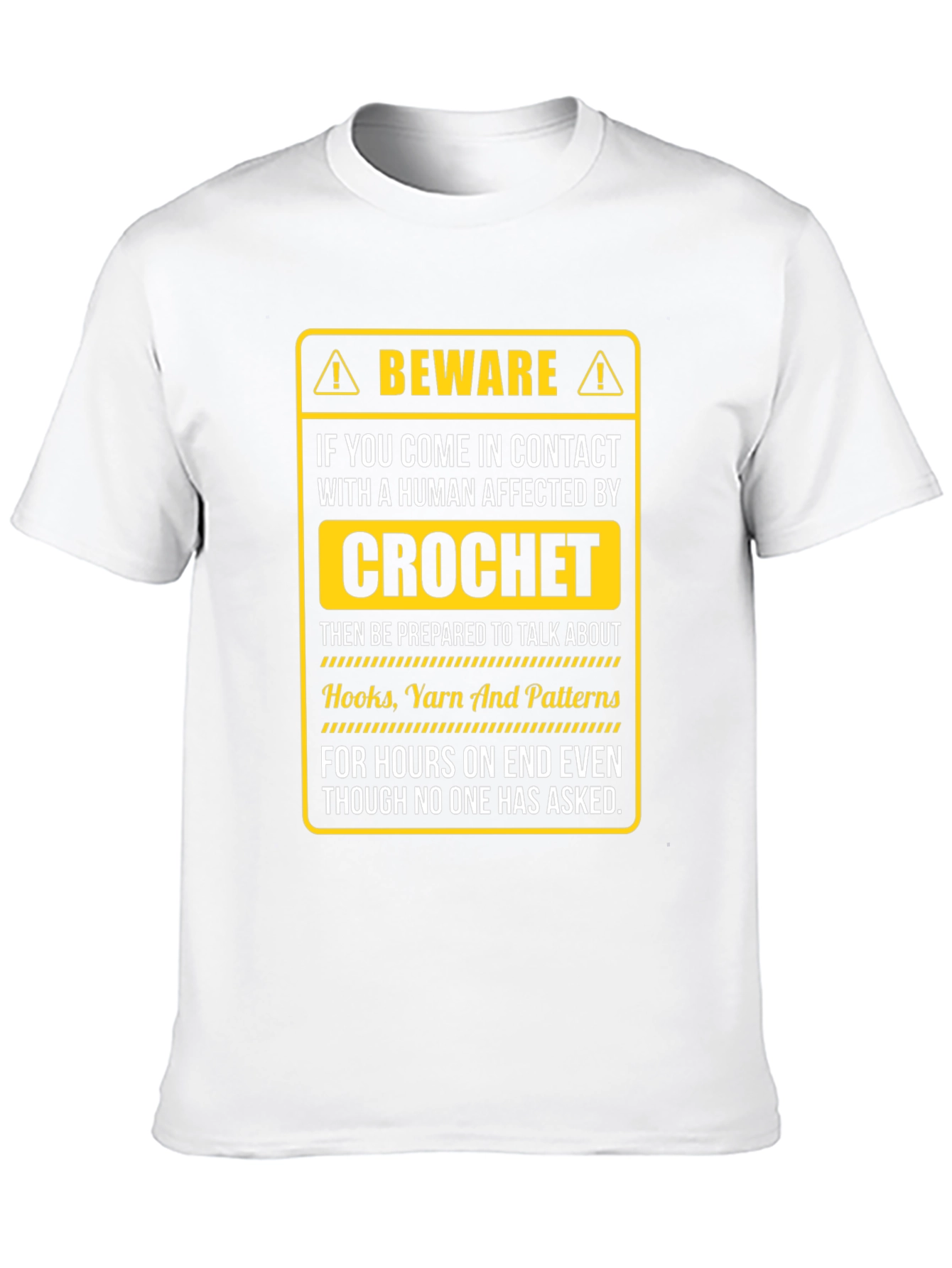 Beware Crochet T-Shirt