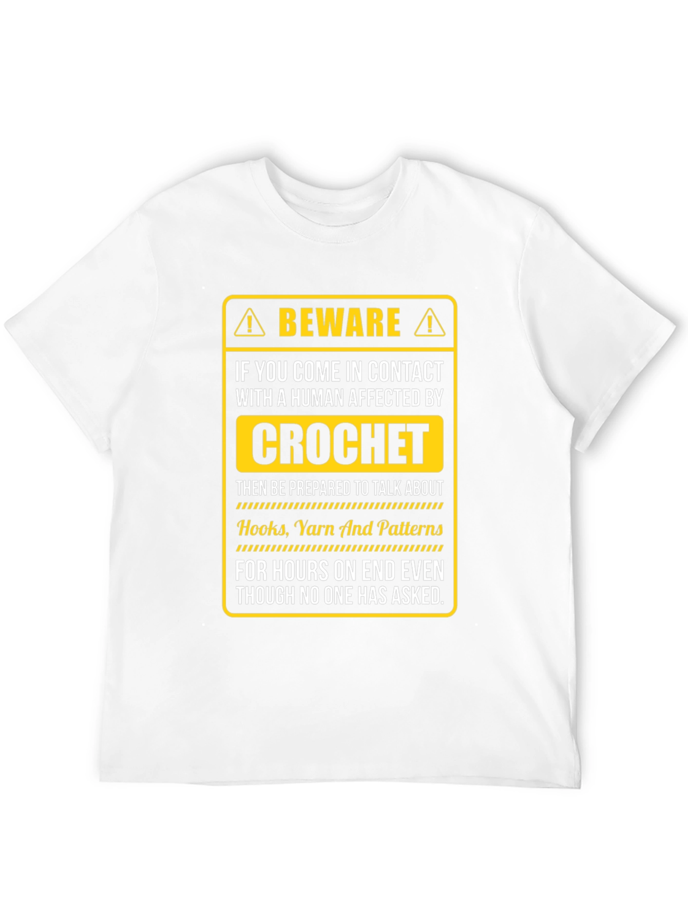 Beware Crochet T-Shirt