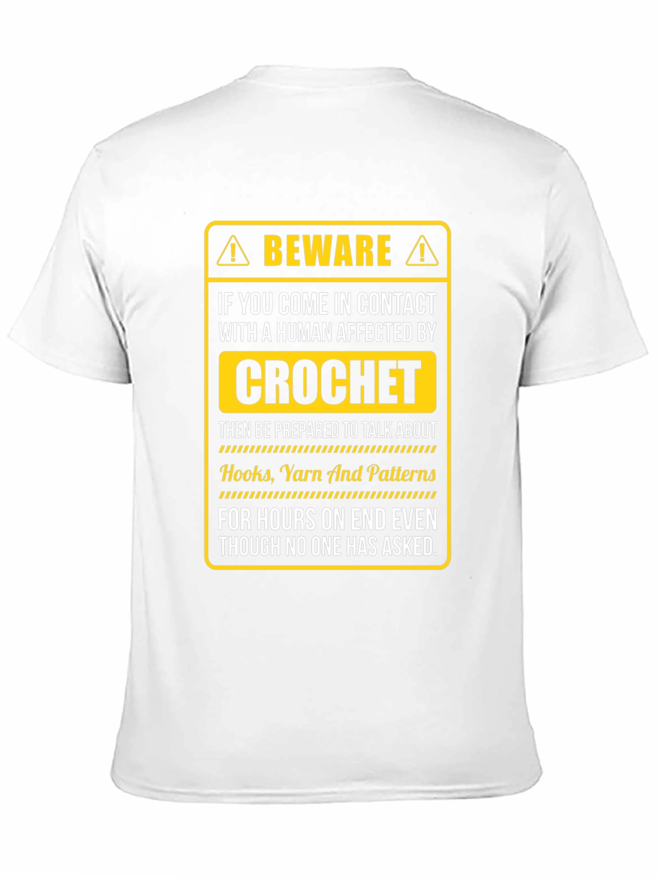 Beware Crochet T-Shirt